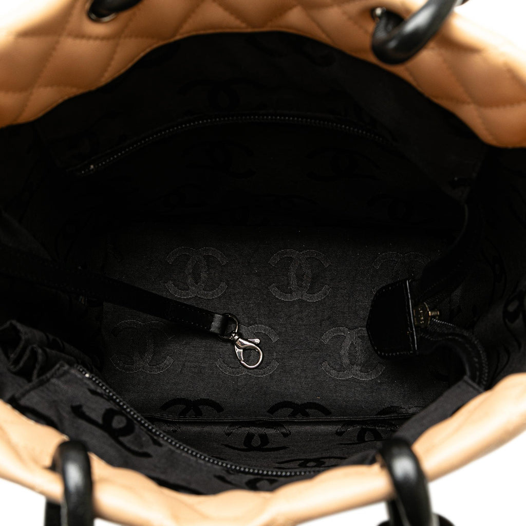 Chanel Medium Lambskin Cambon Ligne Tote