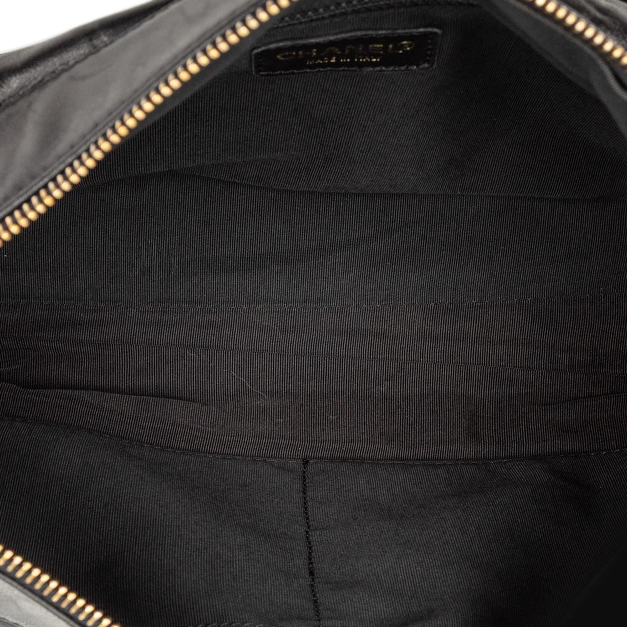 Chanel Medium Lambskin Chocolate Bar Shoulder Bag