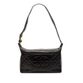 Chanel Medium Lambskin Chocolate Bar Shoulder Bag