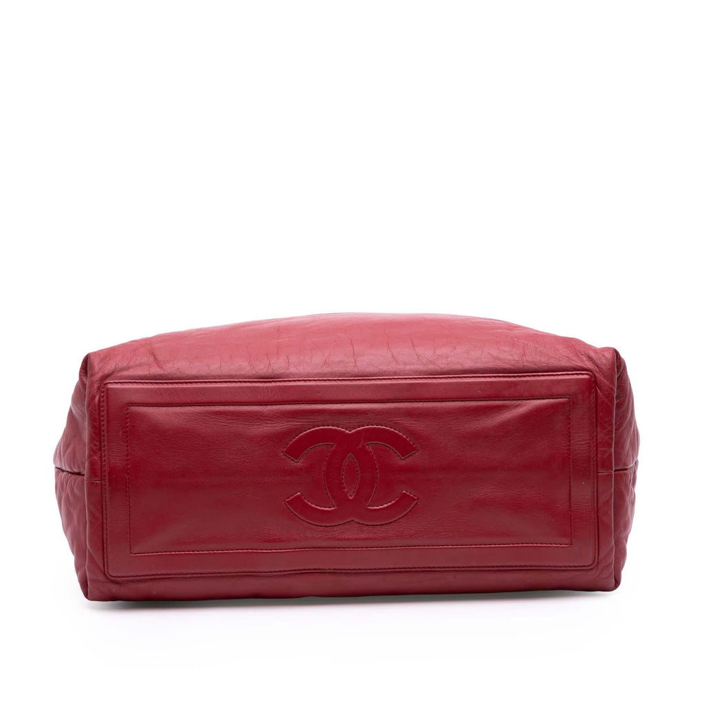 Chanel Medium Lambskin Coco Cocoon Tote