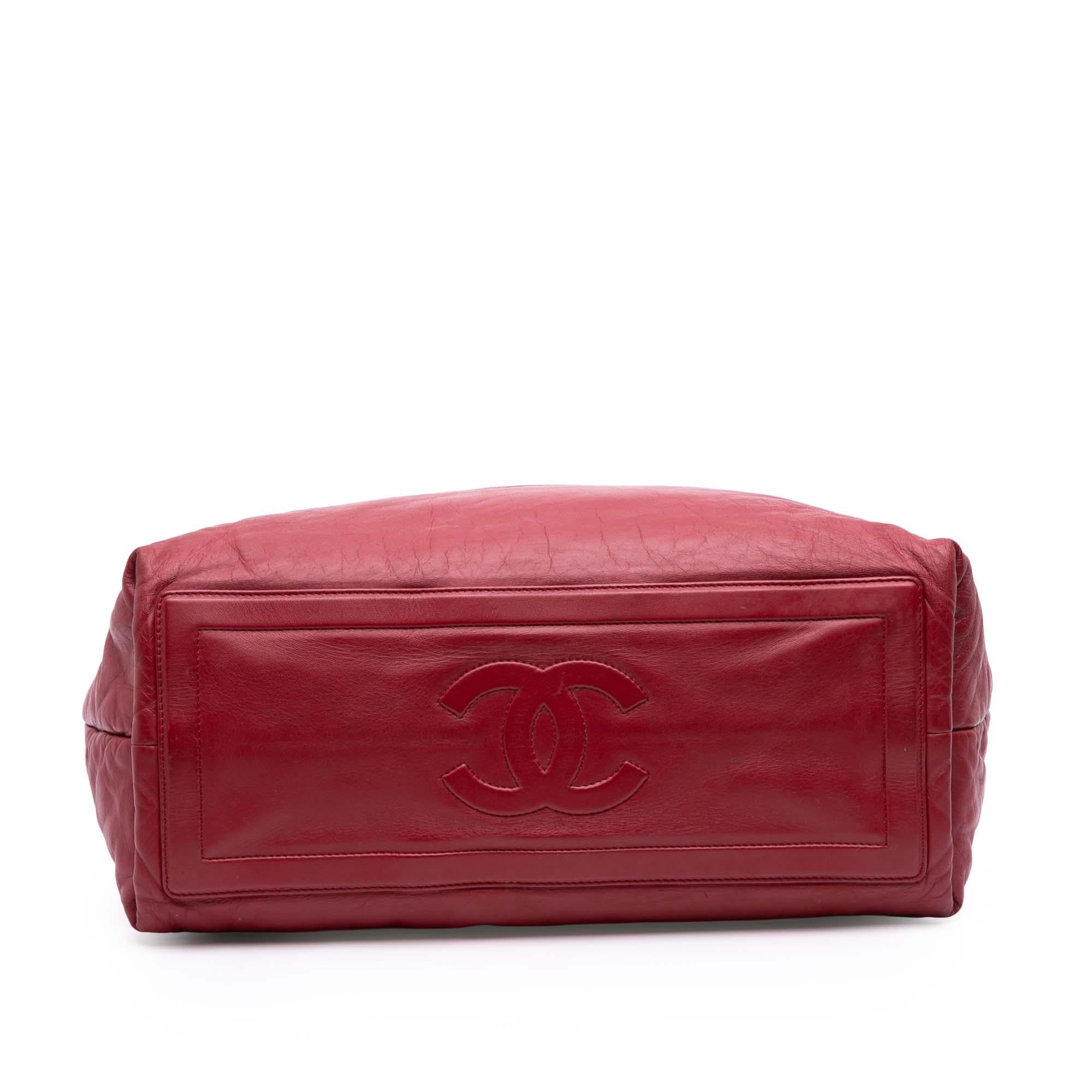 Chanel Medium Lambskin Coco Cocoon Tote