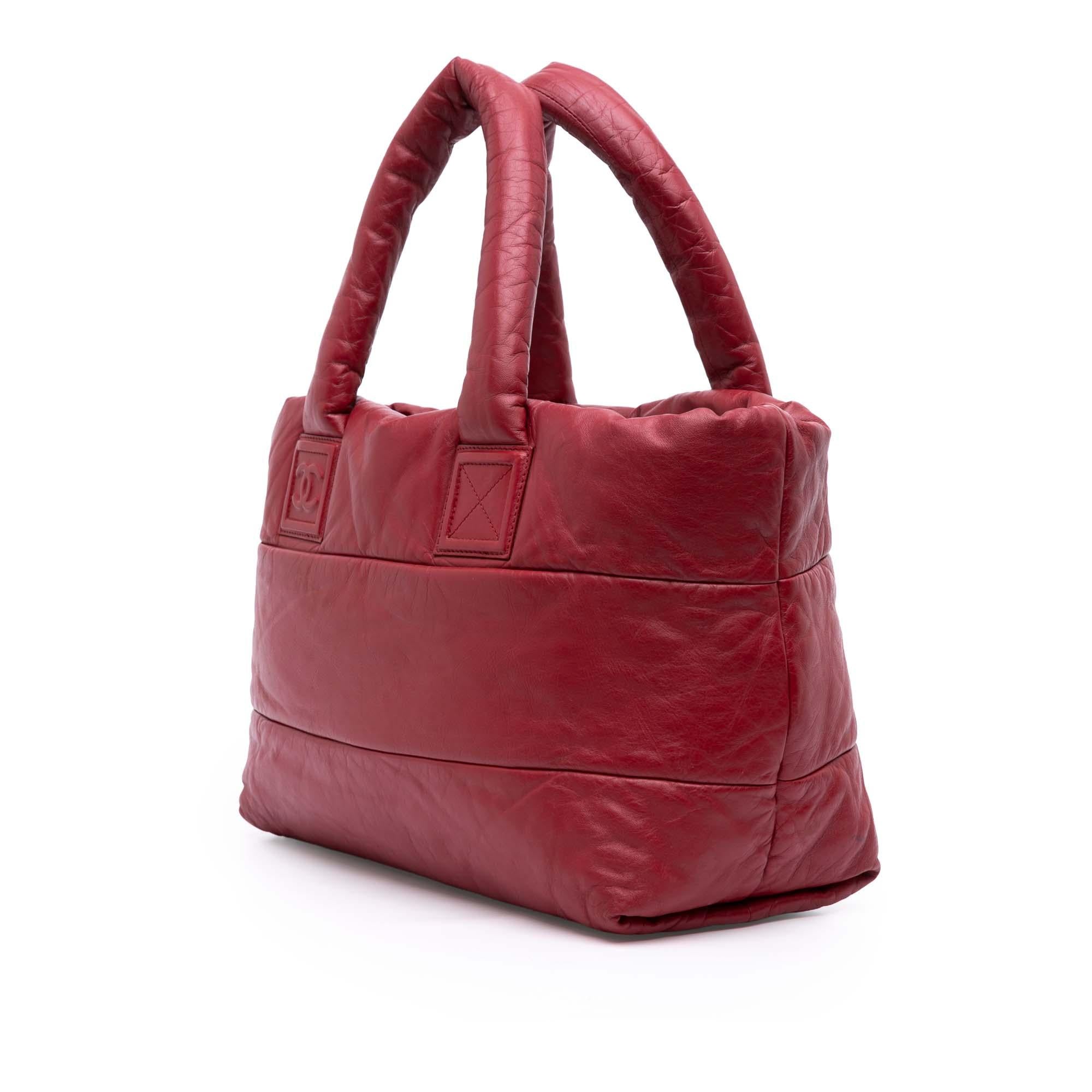 Chanel Medium Lambskin Coco Cocoon Tote