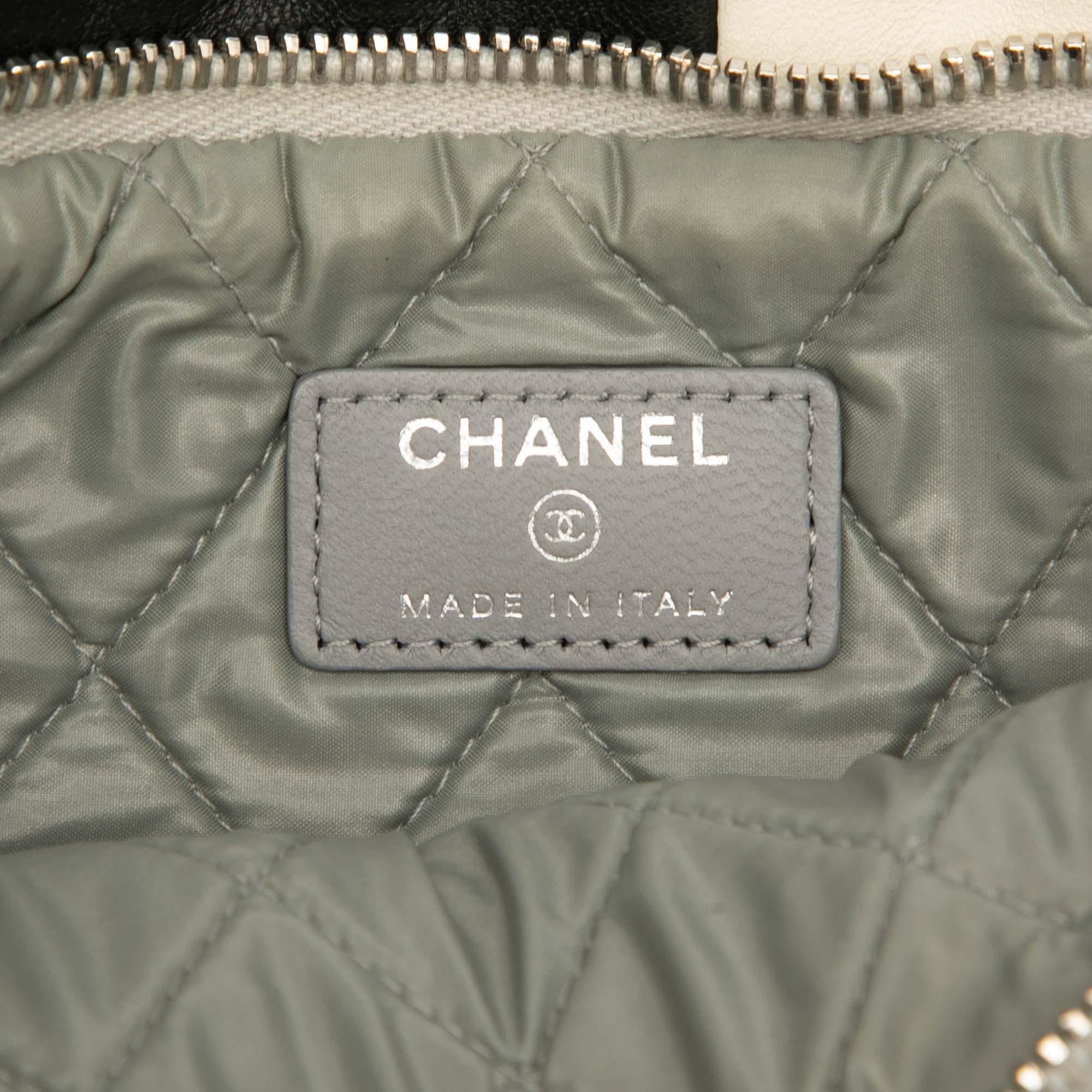 Chanel Medium Lambskin Colorblock Patchwork O Case