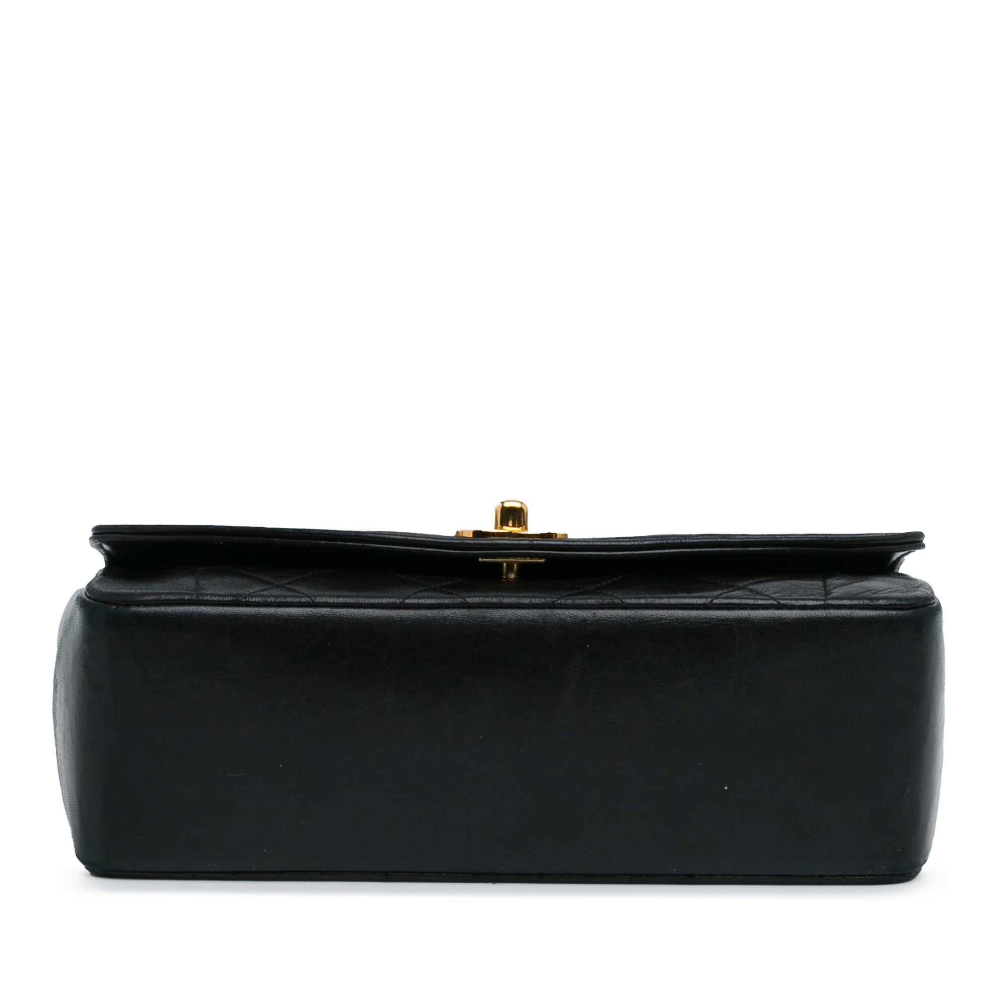 Chanel Medium Lambskin Diana Flap (SHG-YPOPPc)