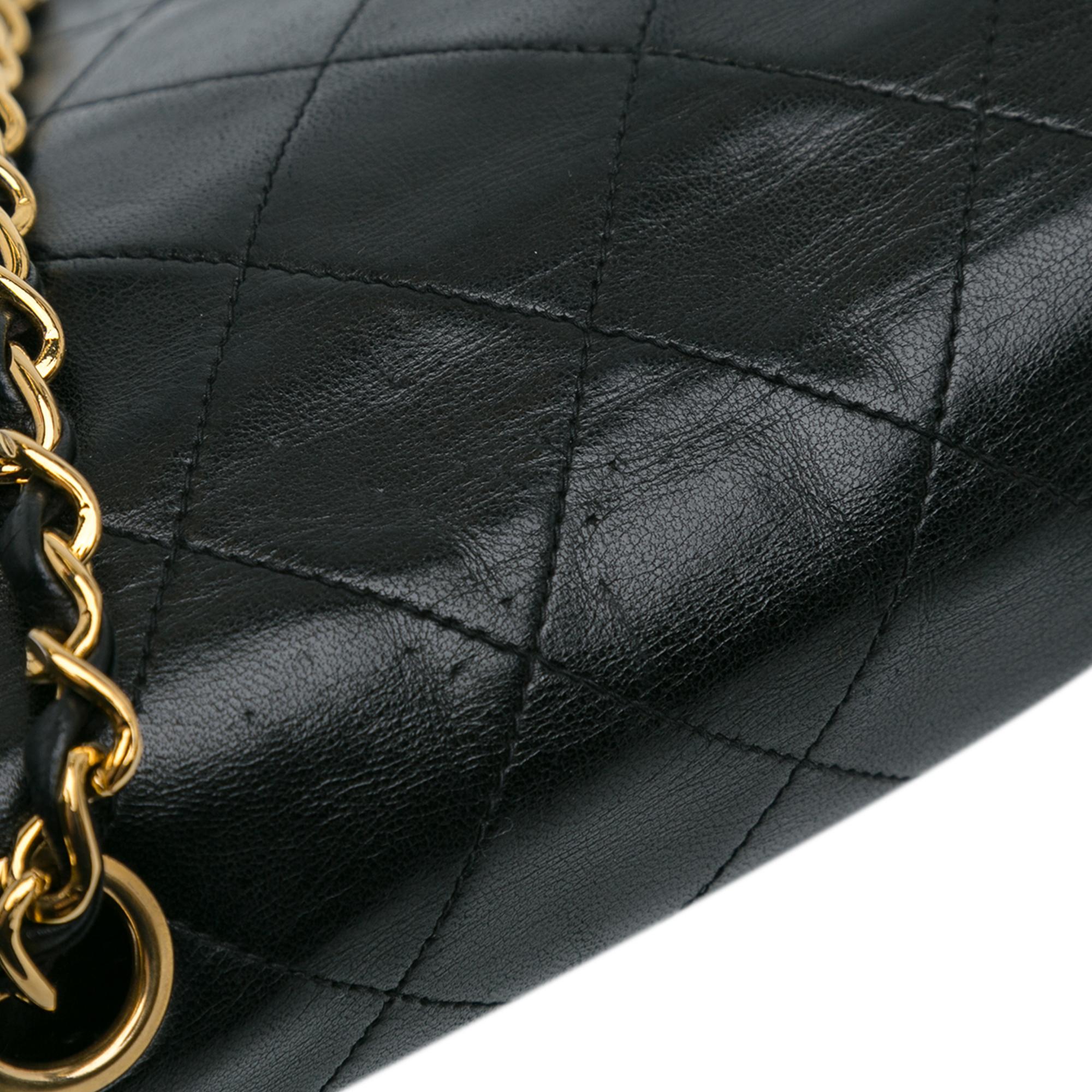 Chanel Medium Lambskin Diana Flap (SHG-YPOPPc)