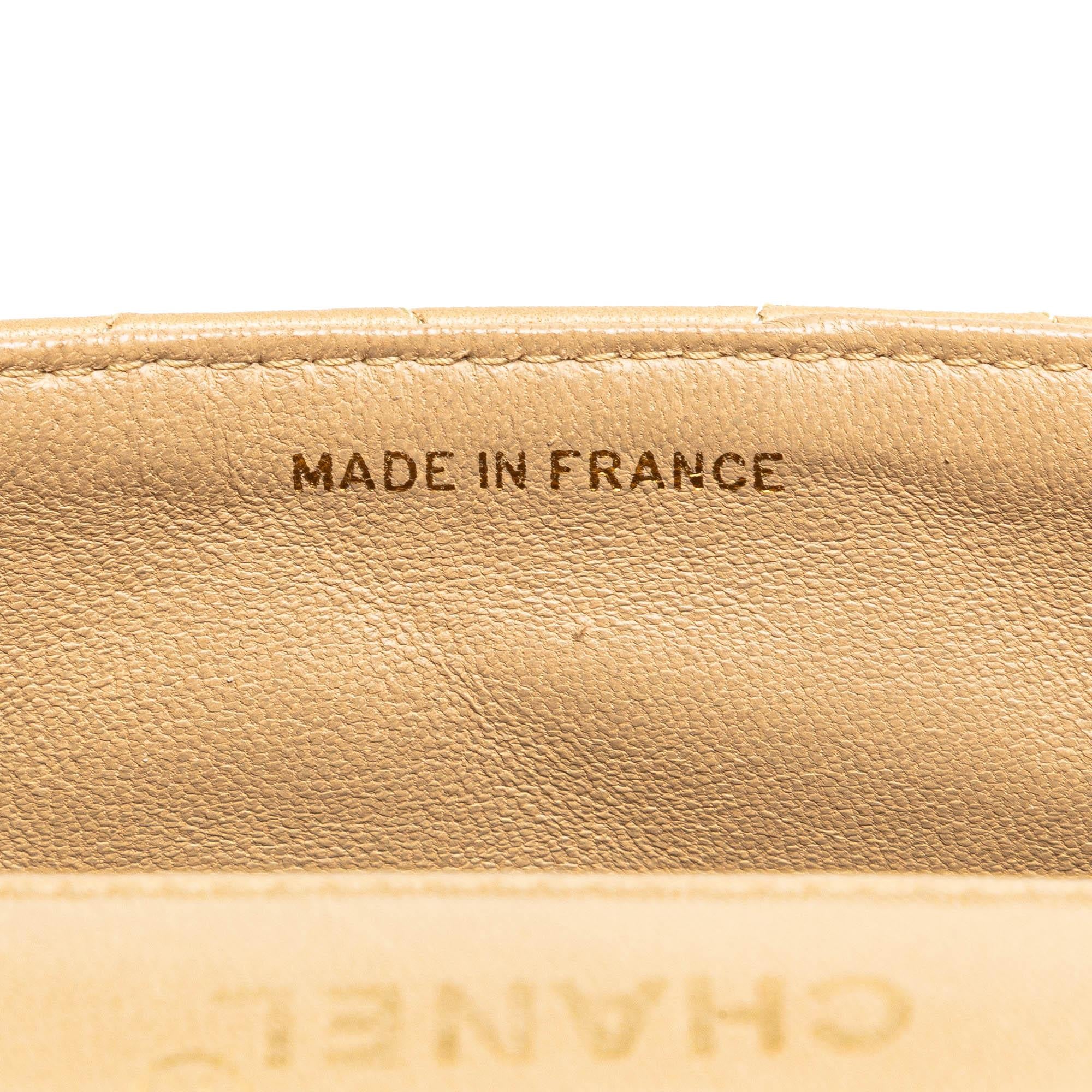 Chanel Medium Lambskin Diana Full Flap
