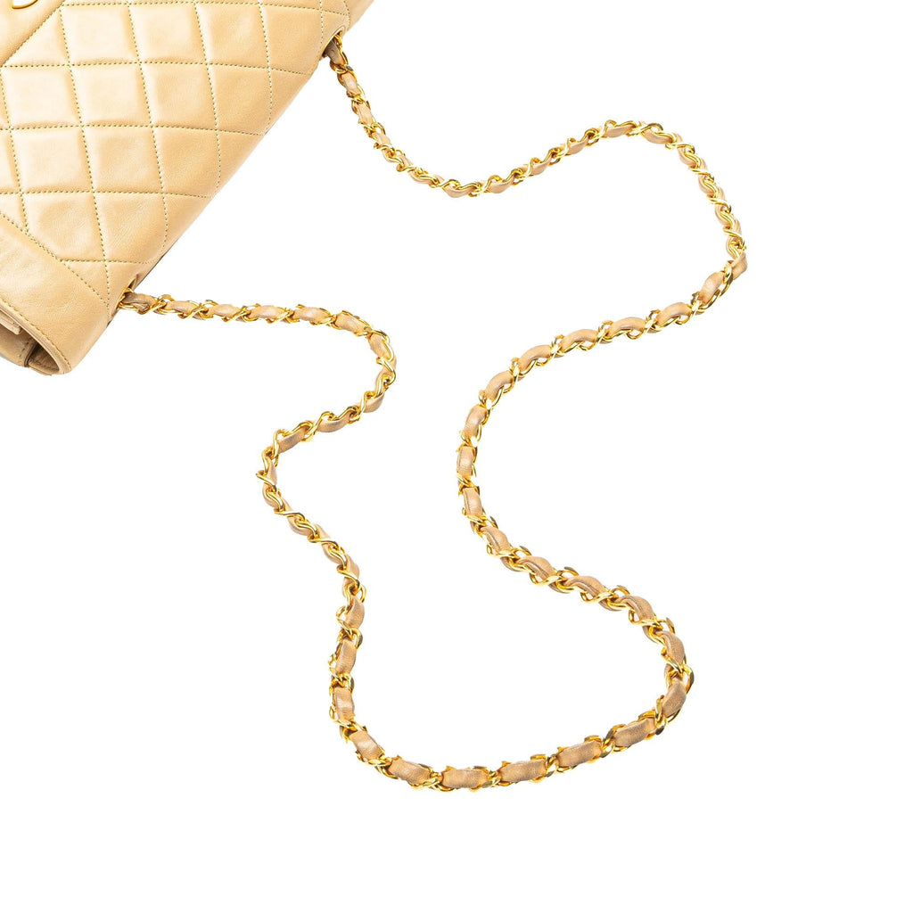 Chanel Medium Lambskin Diana Full Flap