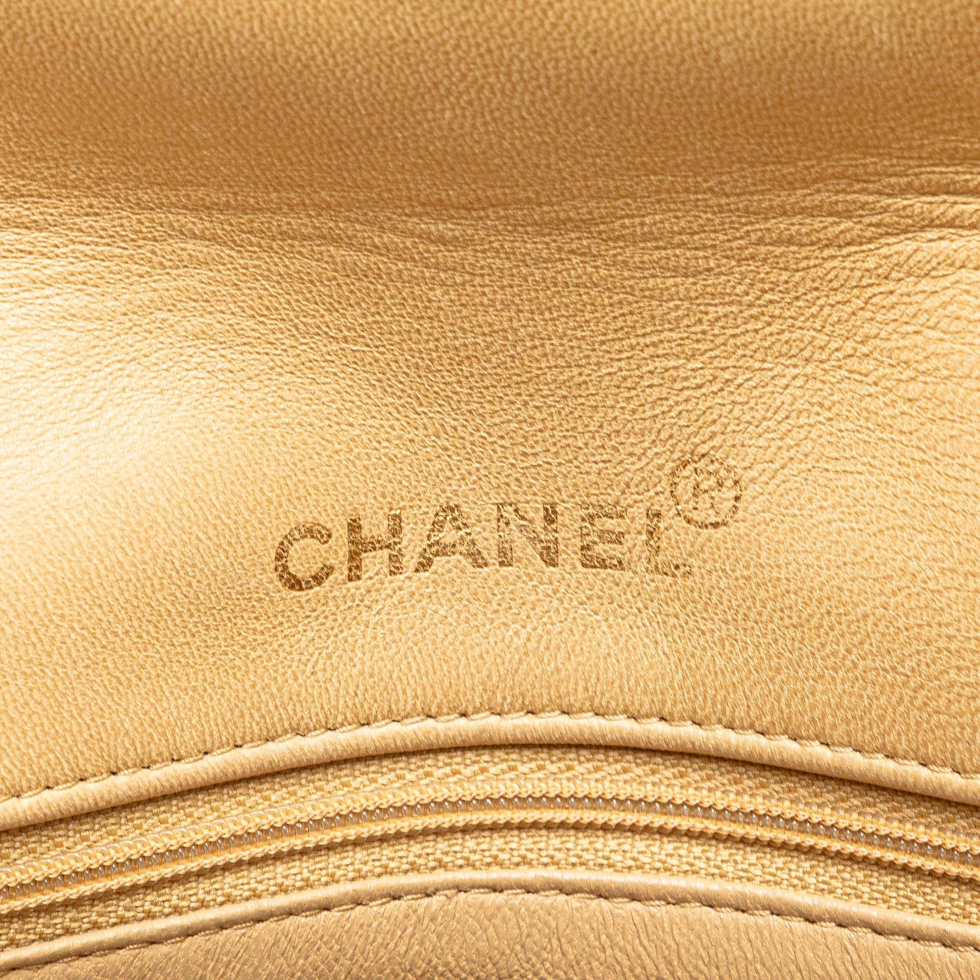 Chanel Medium Lambskin Diana Full Flap