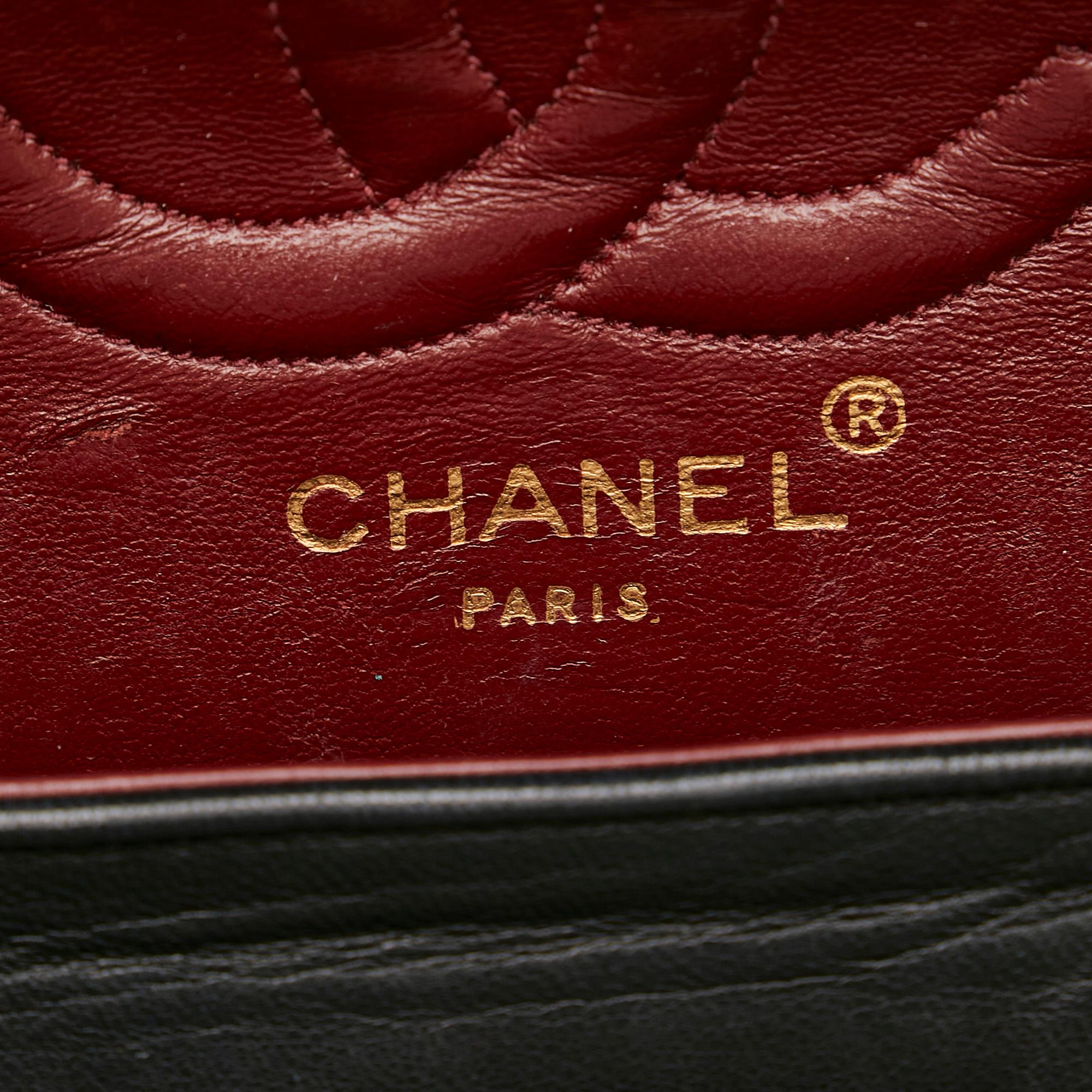Chanel Medium Lambskin Double Flap (SHG-zQFU29)