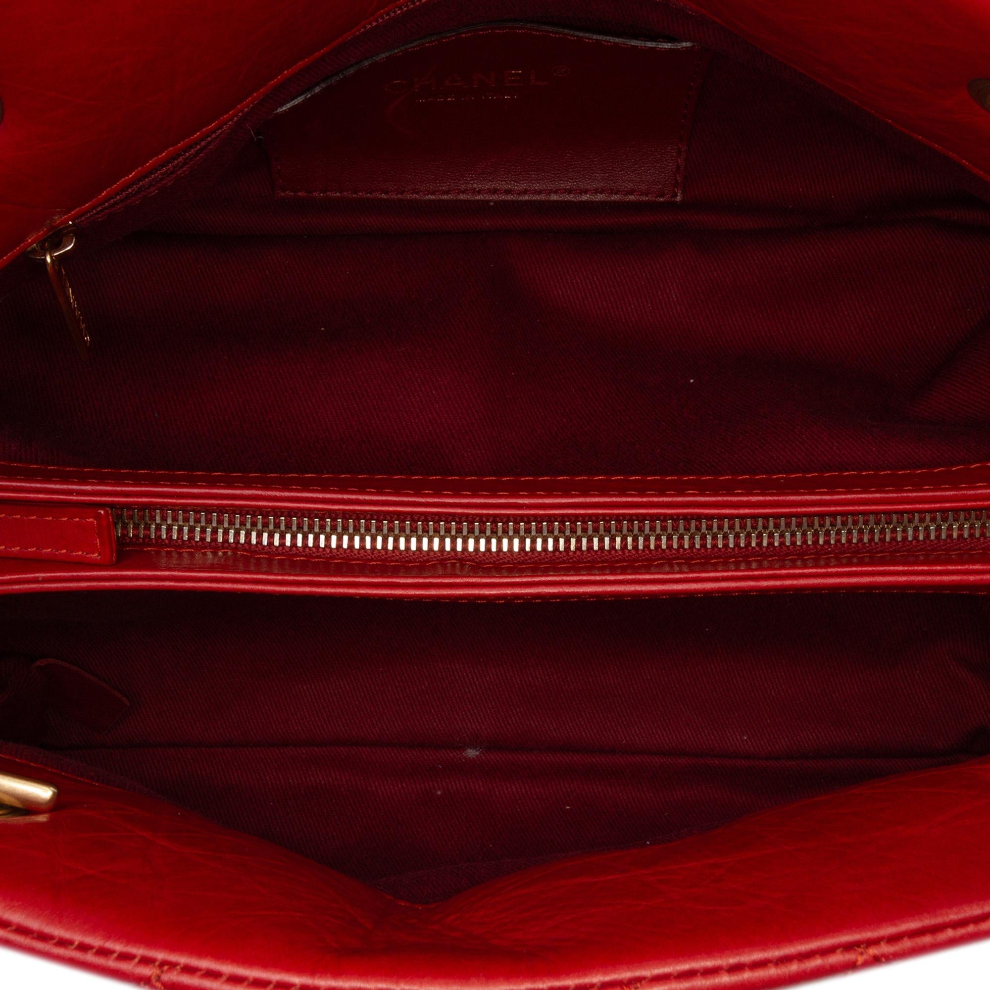 Chanel Medium Lambskin Just Mademoiselle Bowling Bag