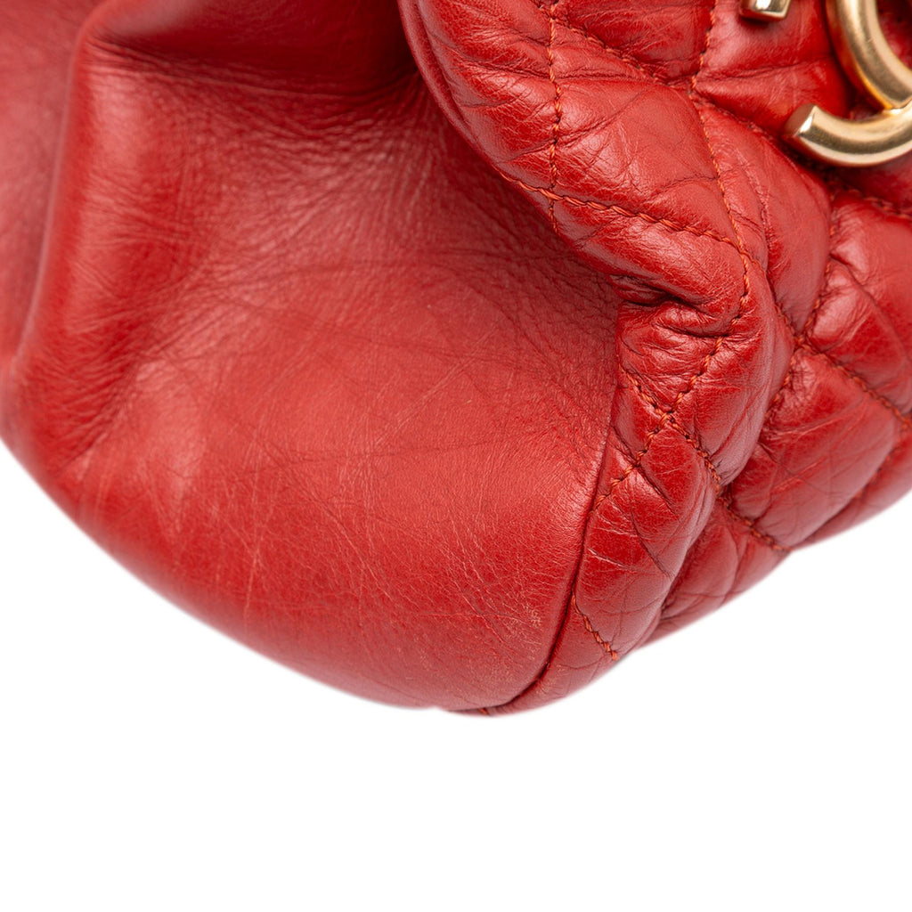 Chanel Medium Lambskin Just Mademoiselle Bowling Bag