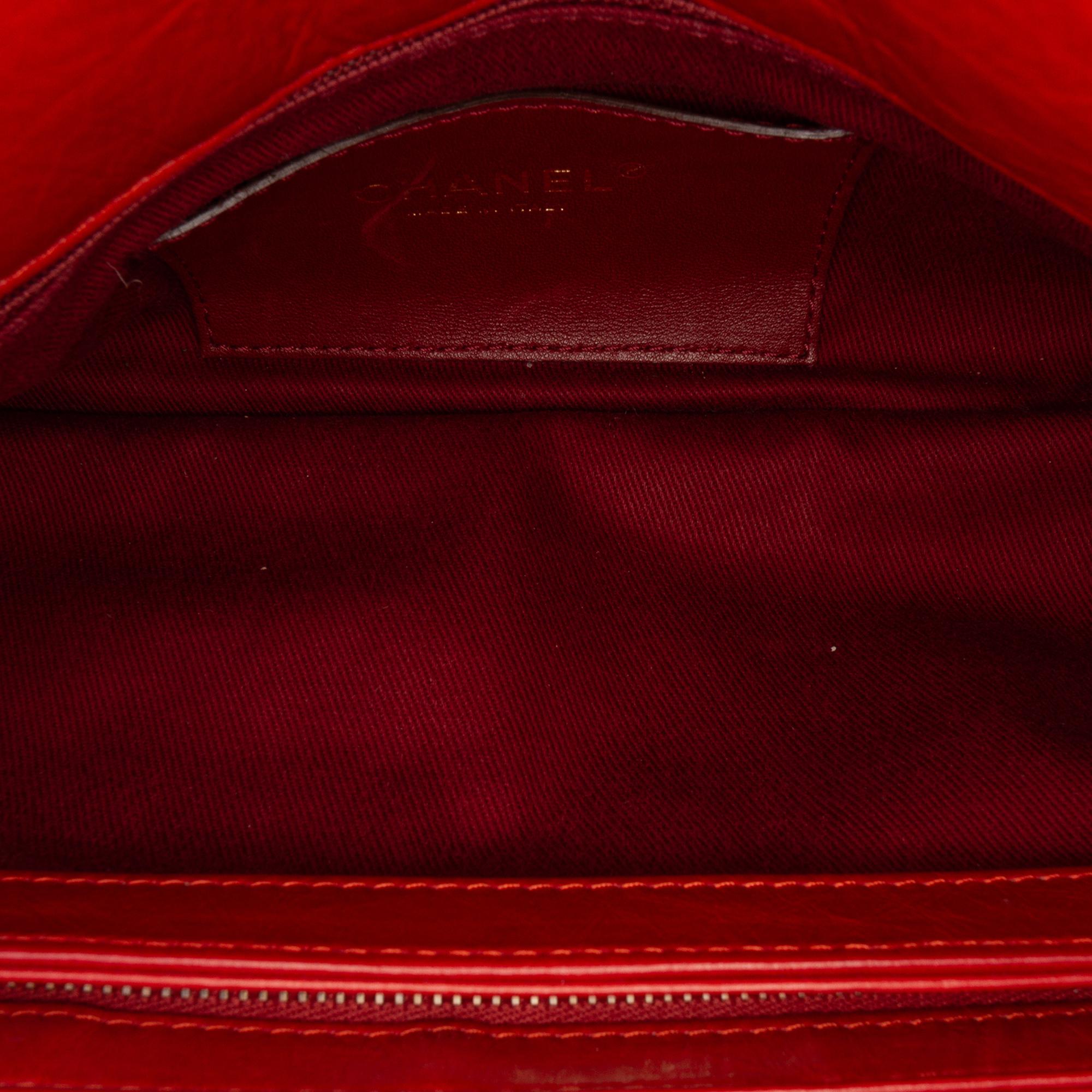 Chanel Medium Lambskin Just Mademoiselle Bowling Bag