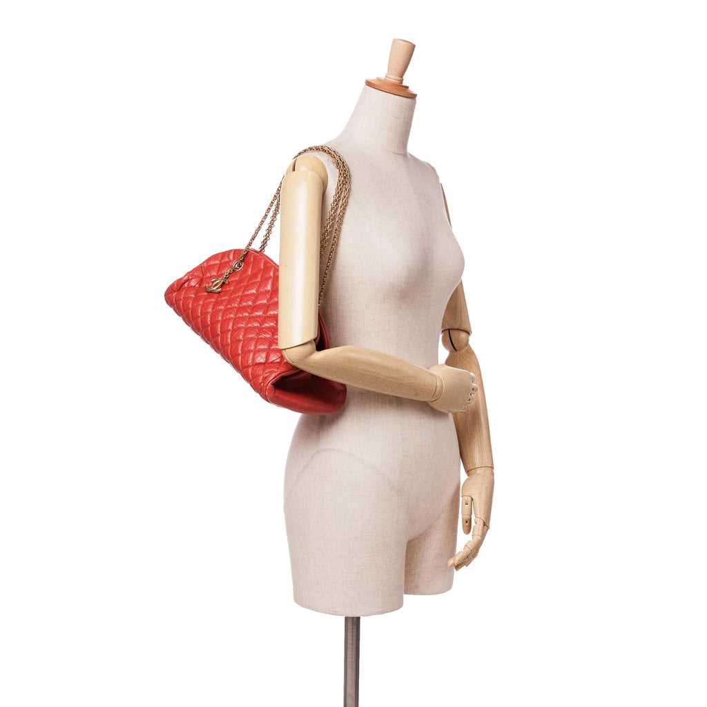 Chanel Medium Lambskin Just Mademoiselle Bowling Bag