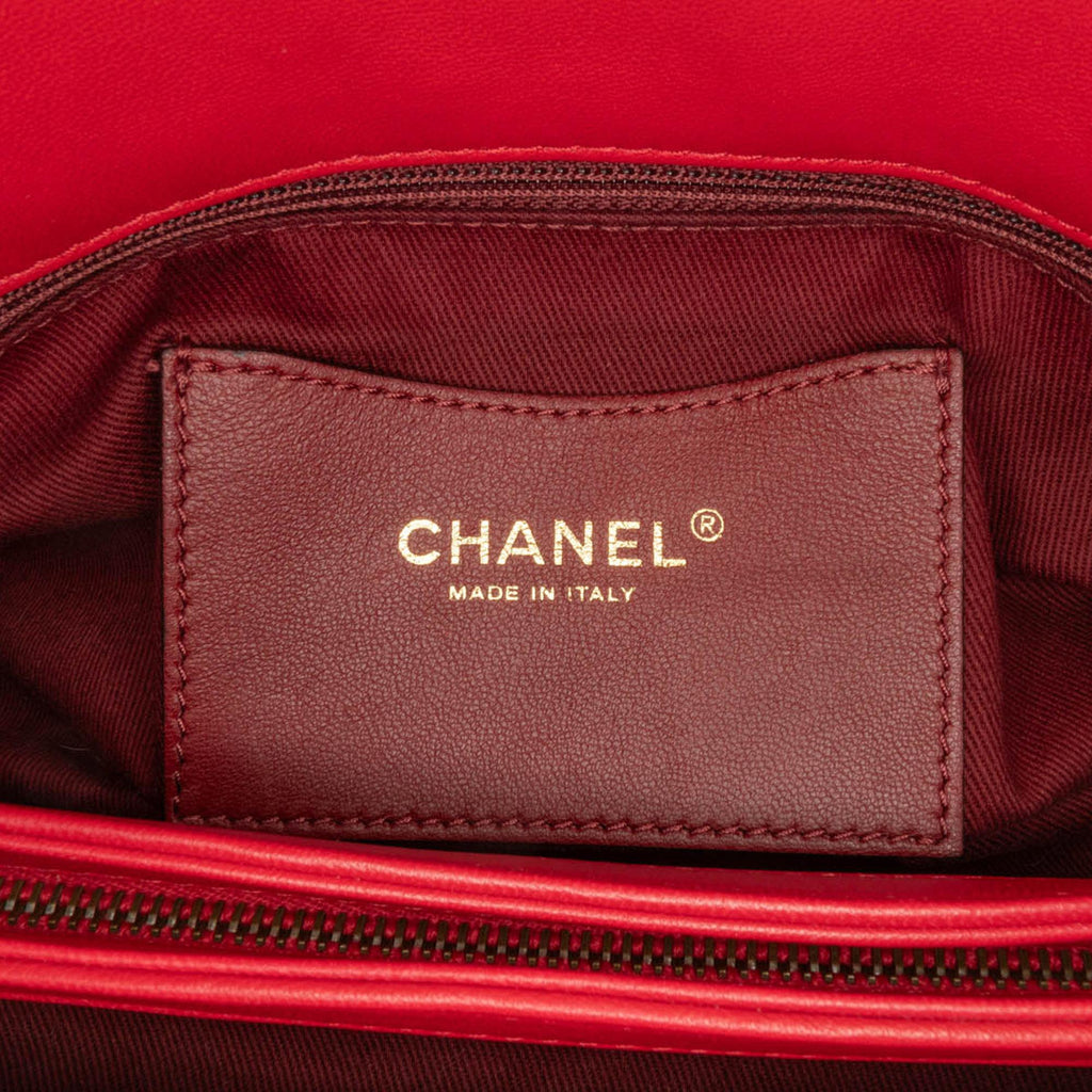 Chanel Medium Lambskin Just Mademoiselle Shoulder Bag