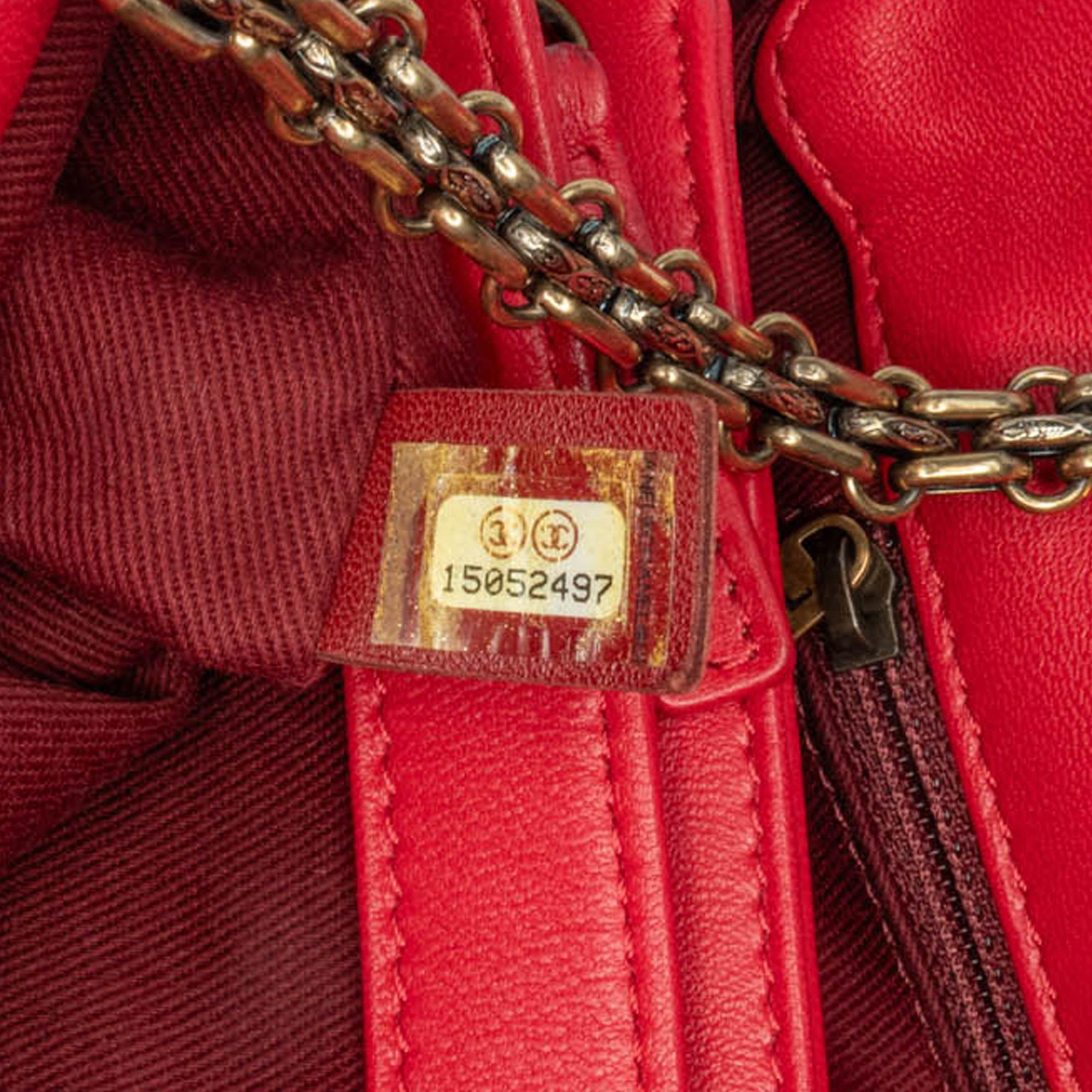 Chanel Medium Lambskin Just Mademoiselle Shoulder Bag