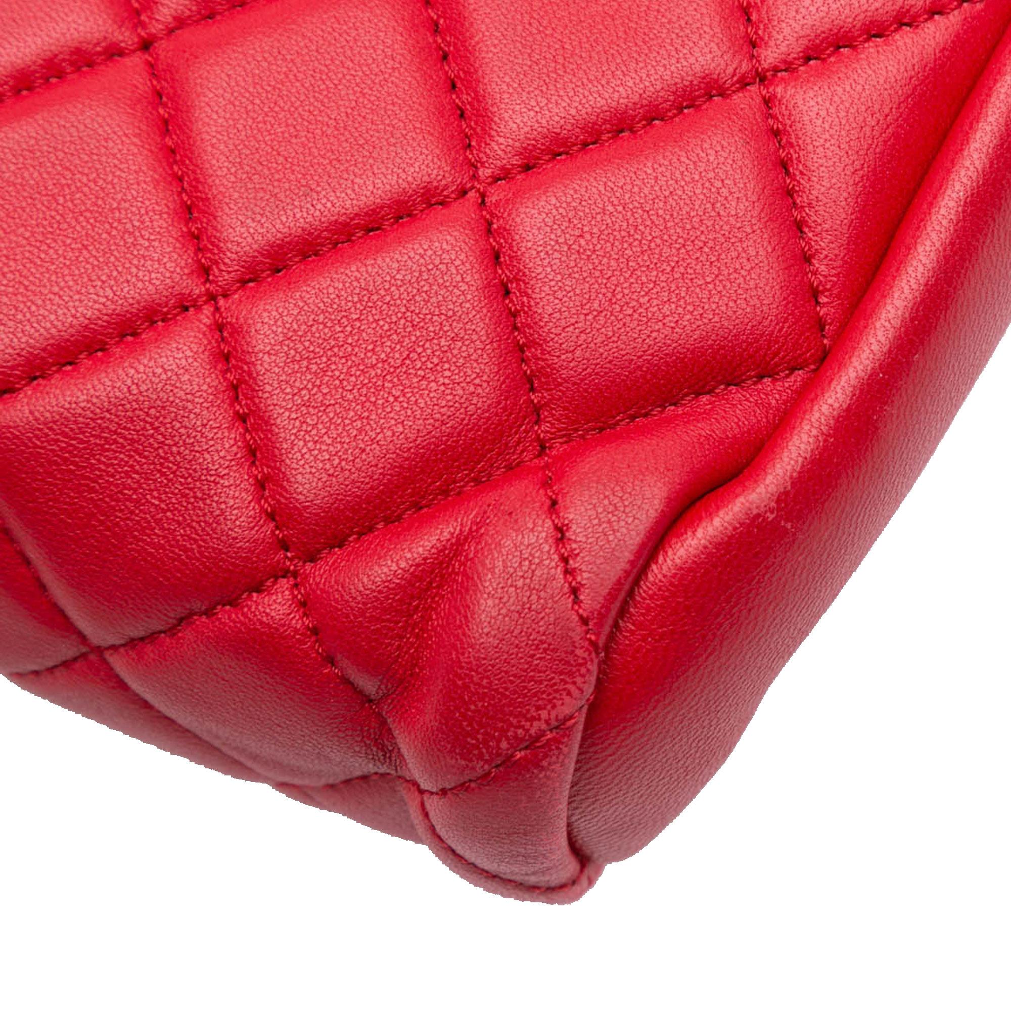 Chanel Medium Lambskin Just Mademoiselle Shoulder Bag