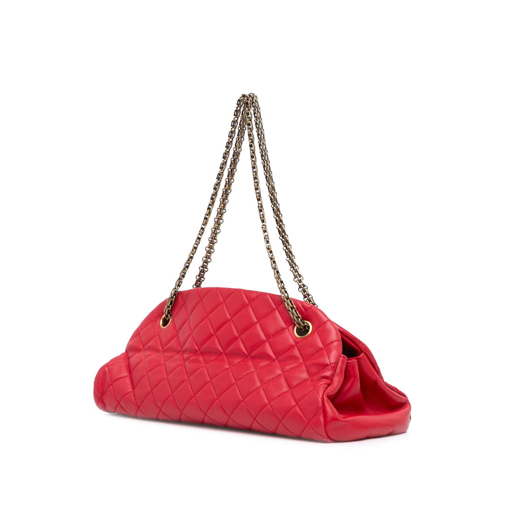 Chanel Medium Lambskin Just Mademoiselle Shoulder Bag