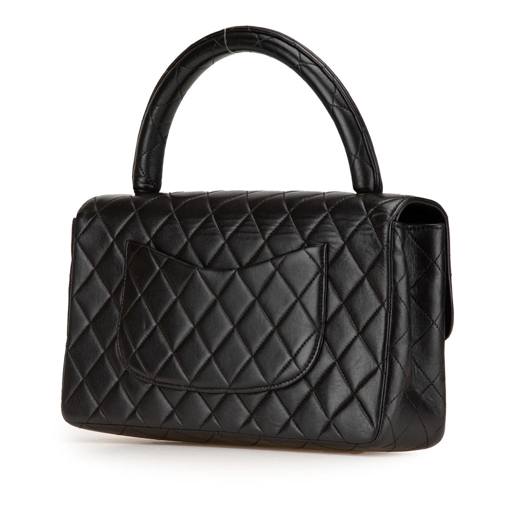 Chanel Medium Lambskin Kelly Parent Top Handle Bag