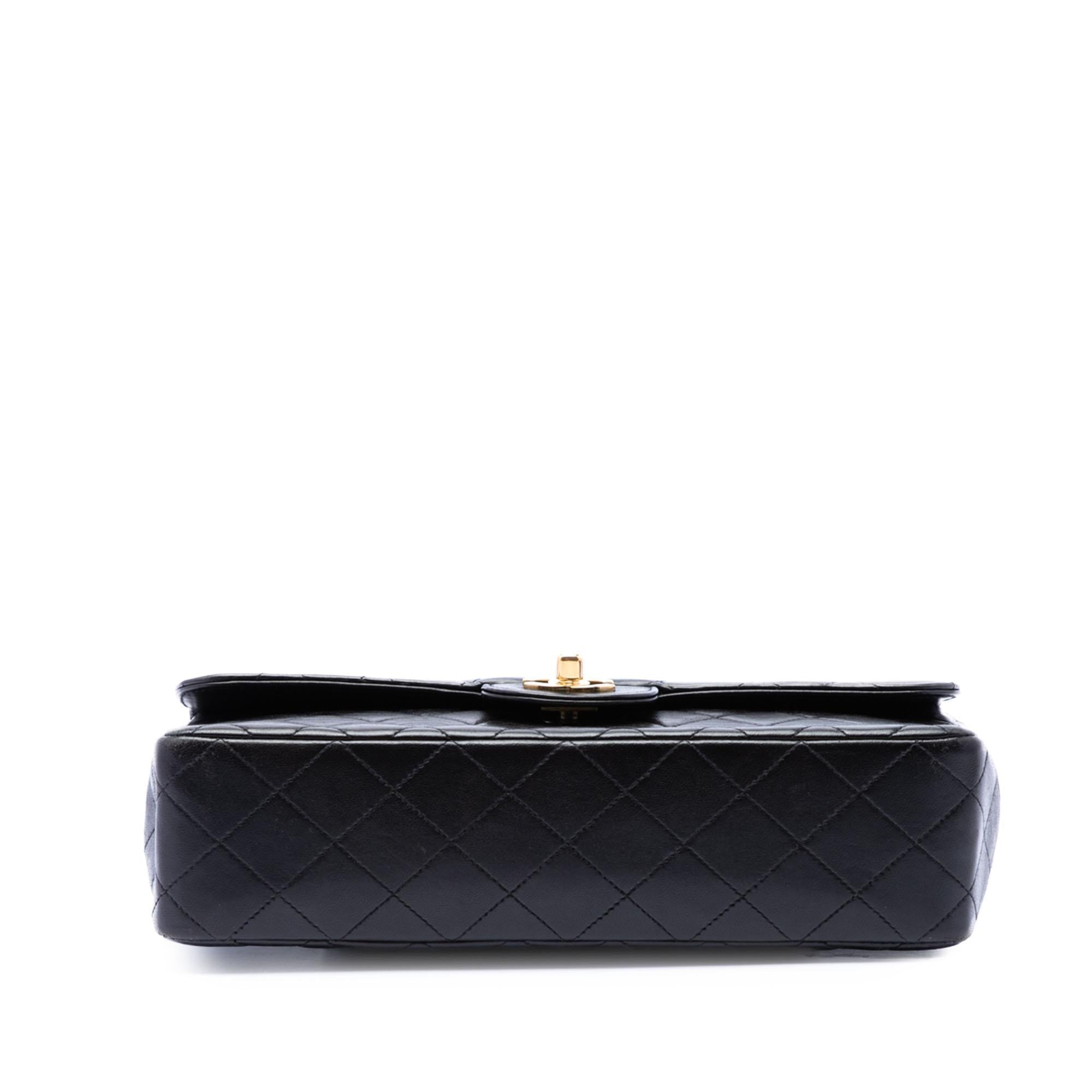 Chanel Medium Lambskin Kelly Parent Top Handle Bag