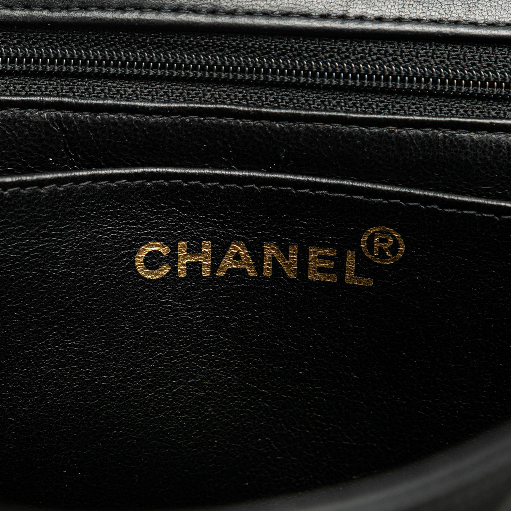 Chanel Medium Lambskin Kelly Top Handle Bag