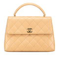 Chanel Medium Lambskin Kelly Top Handle Bag