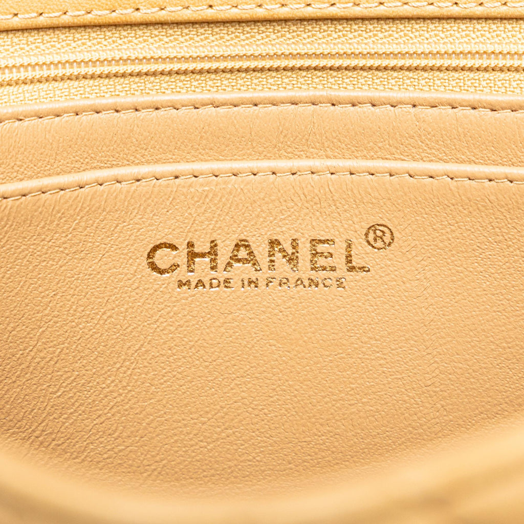 Chanel Medium Lambskin Kelly Top Handle Bag