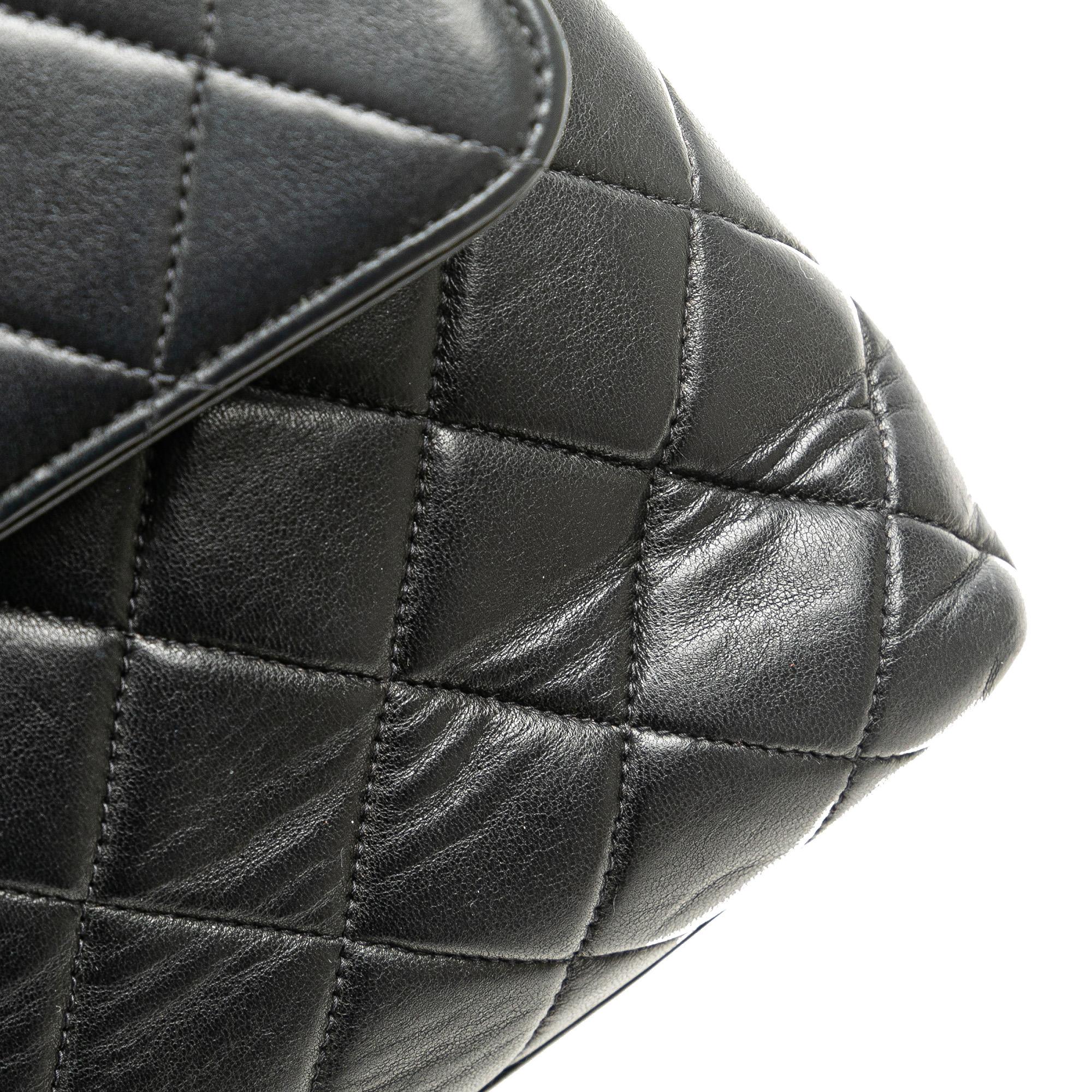Chanel Medium Lambskin Kelly Top Handle Bag