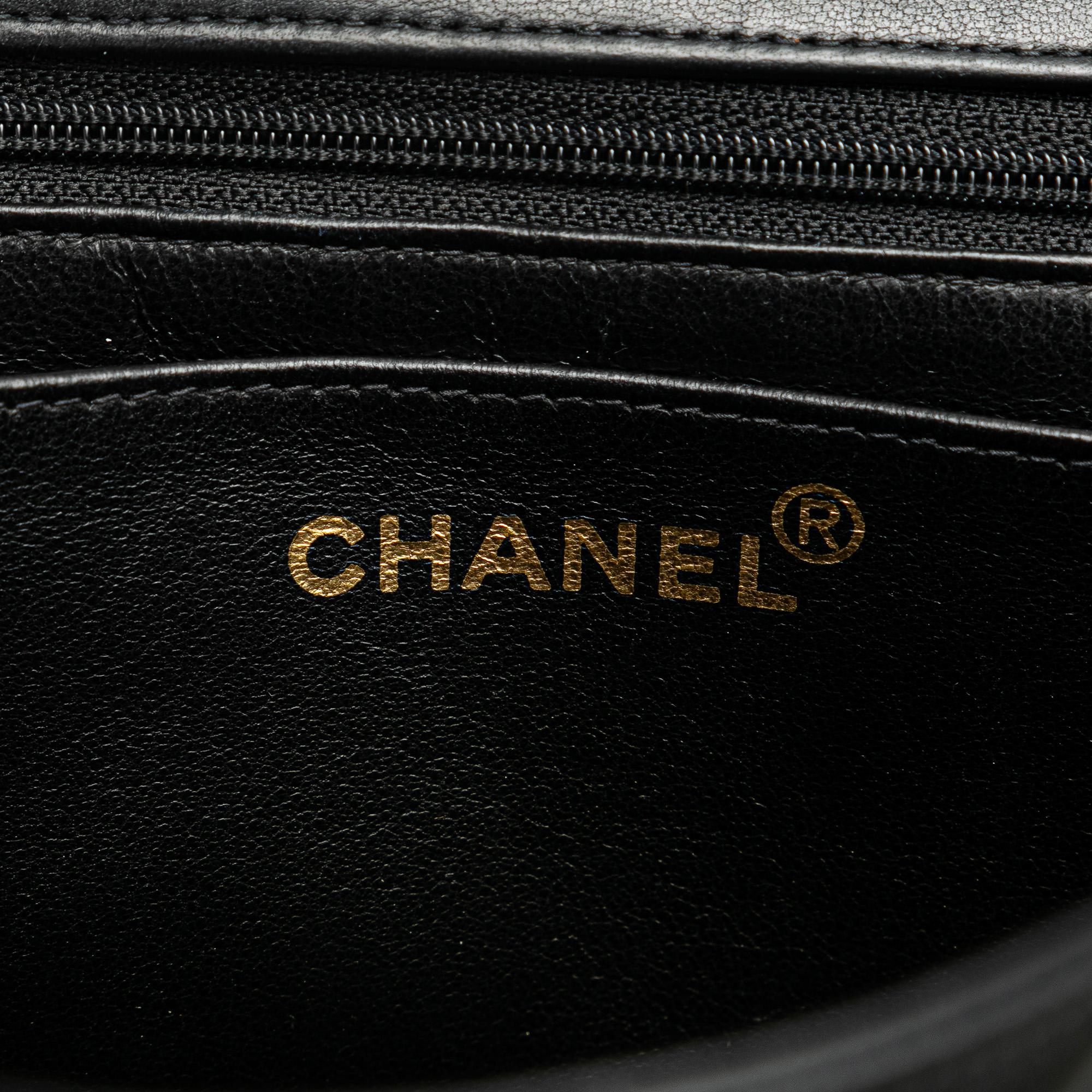 Chanel Medium Lambskin Kelly Top Handle Bag