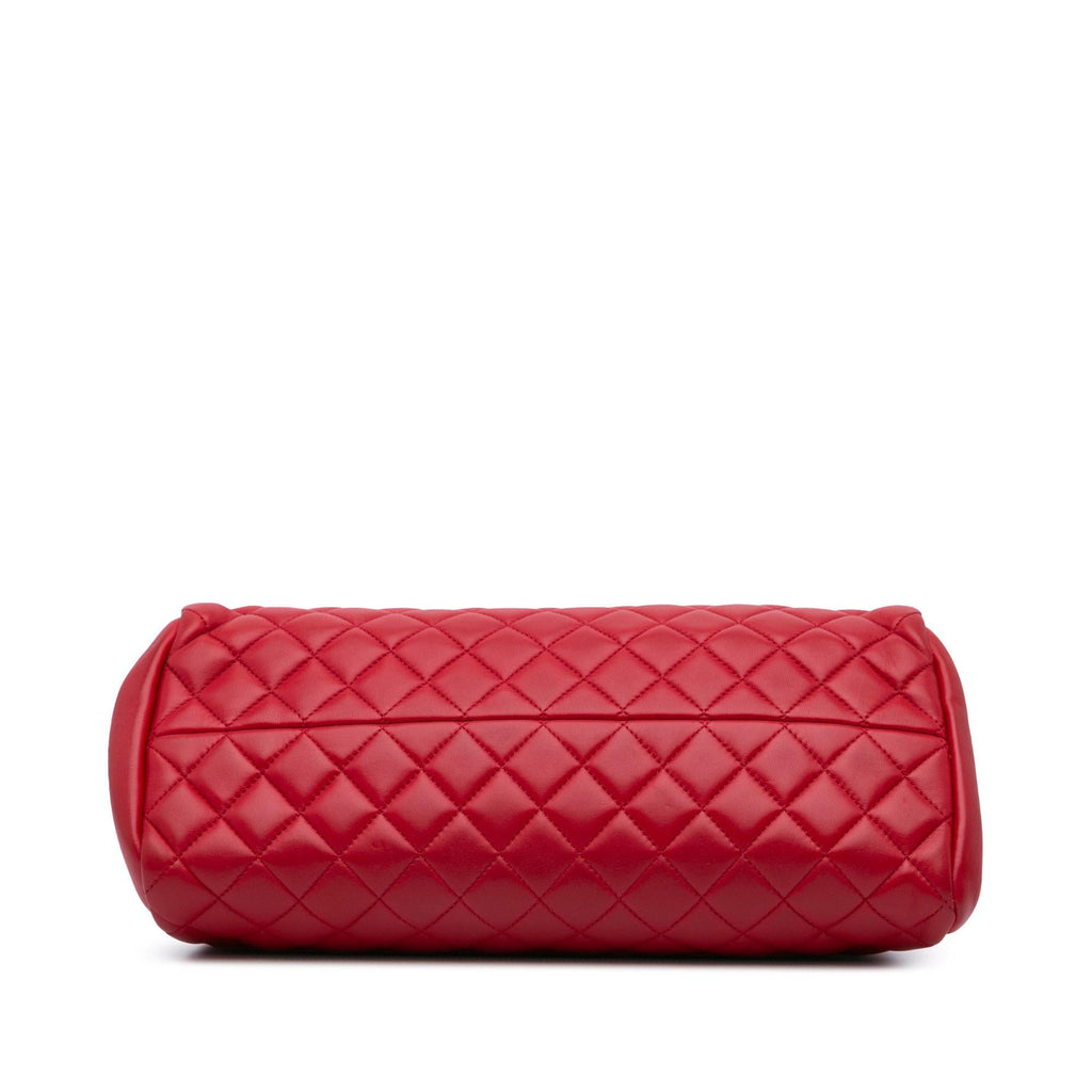 Chanel Medium Lambskin Mademoiselle Bowling Bag
