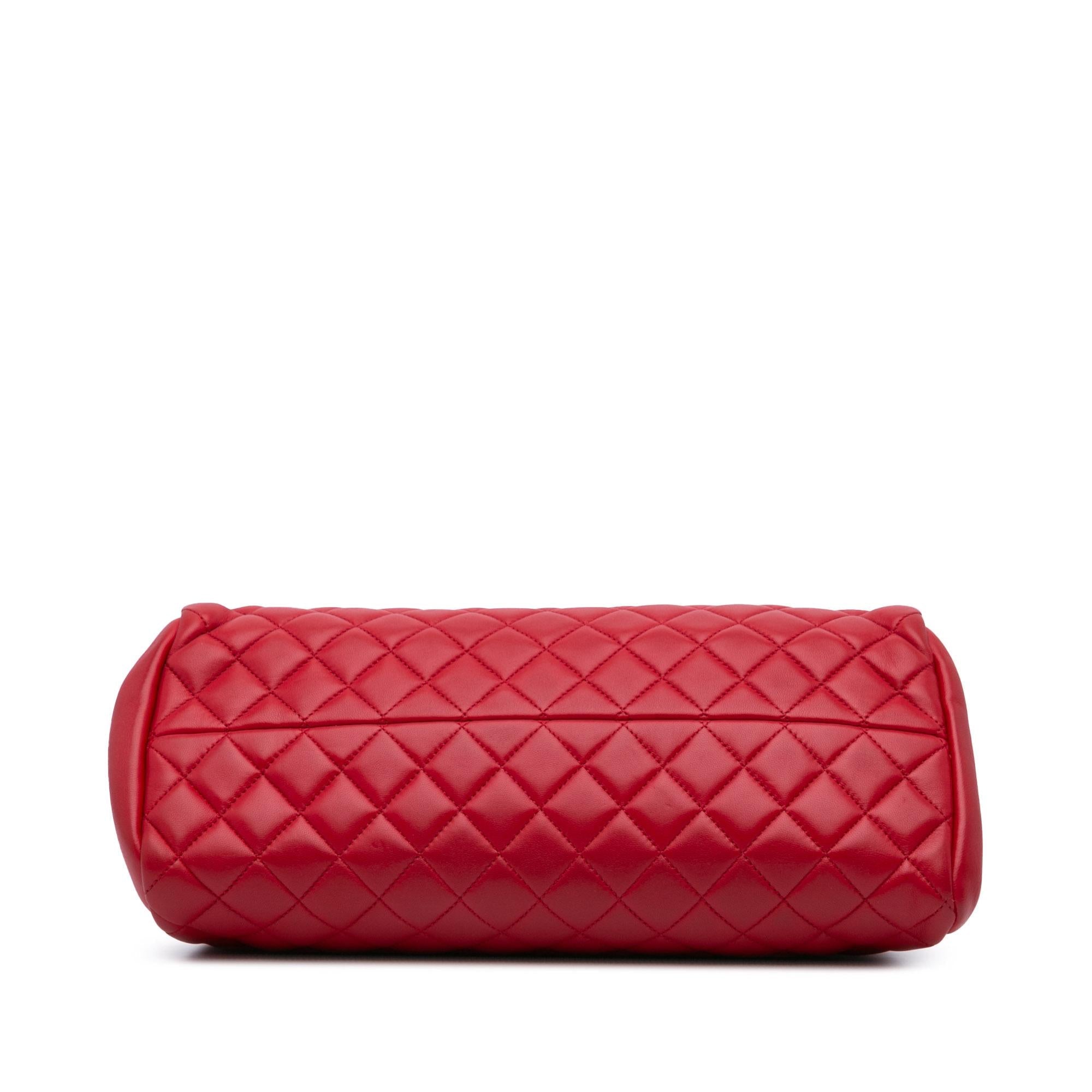 Chanel Medium Lambskin Mademoiselle Bowling Bag