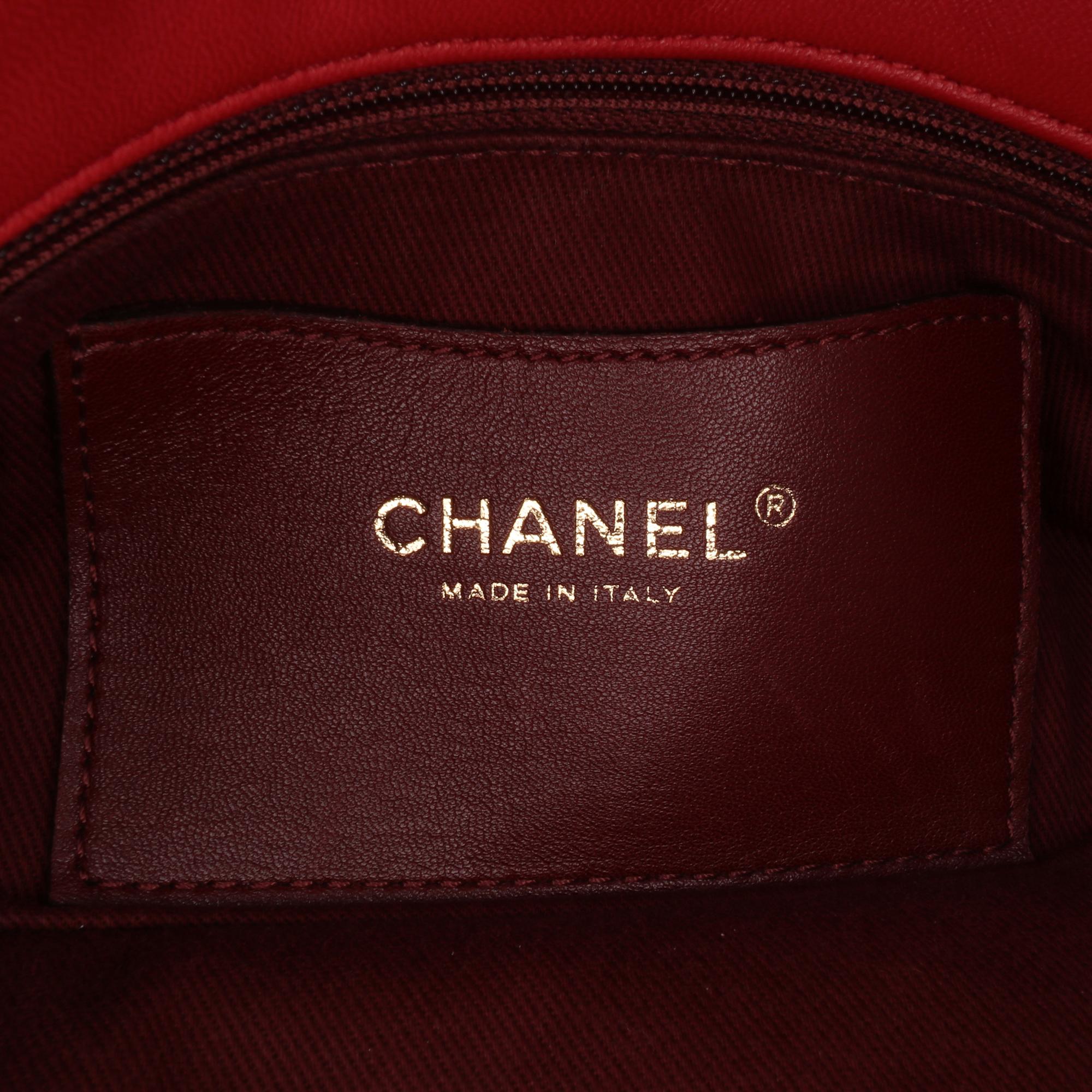 Chanel Medium Lambskin Mademoiselle Bowling Bag