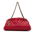 Chanel Medium Lambskin Mademoiselle Bowling Bag
