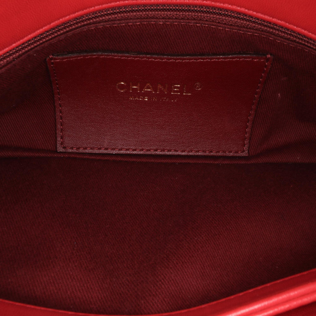 Chanel Medium Lambskin Mademoiselle Bowling Bag