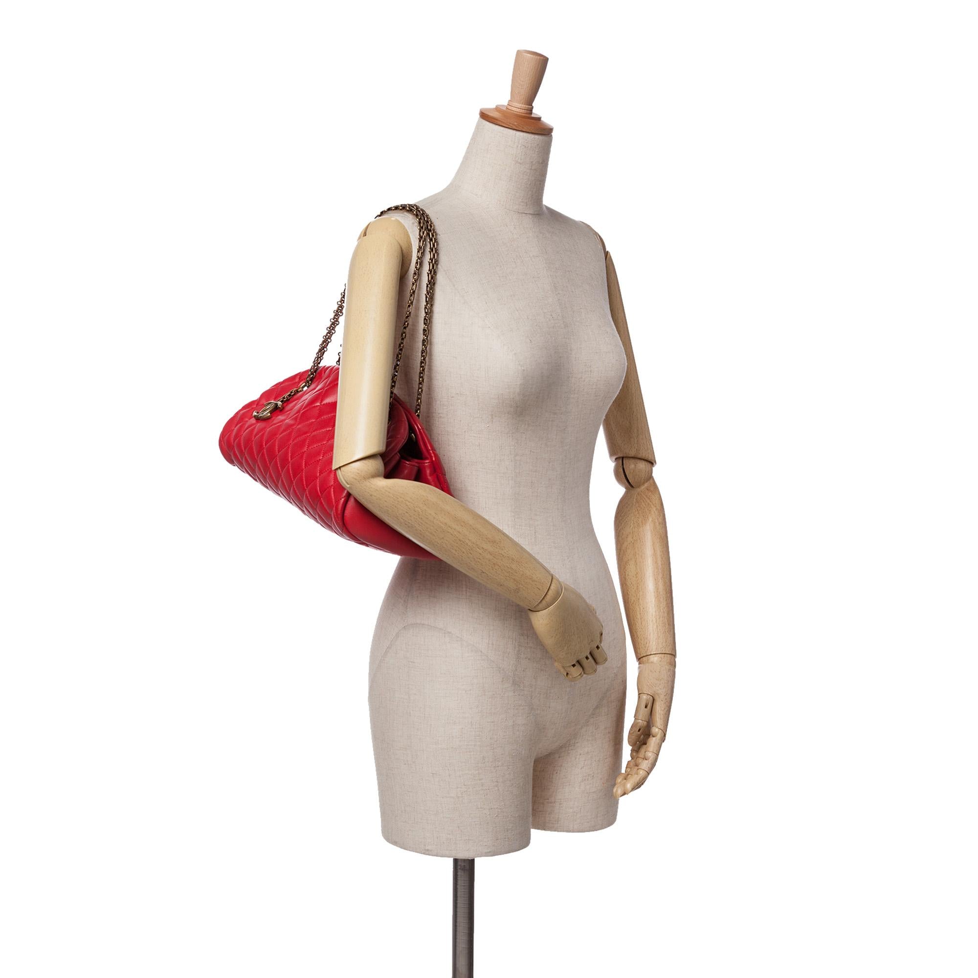 Chanel Medium Lambskin Mademoiselle Bowling Bag