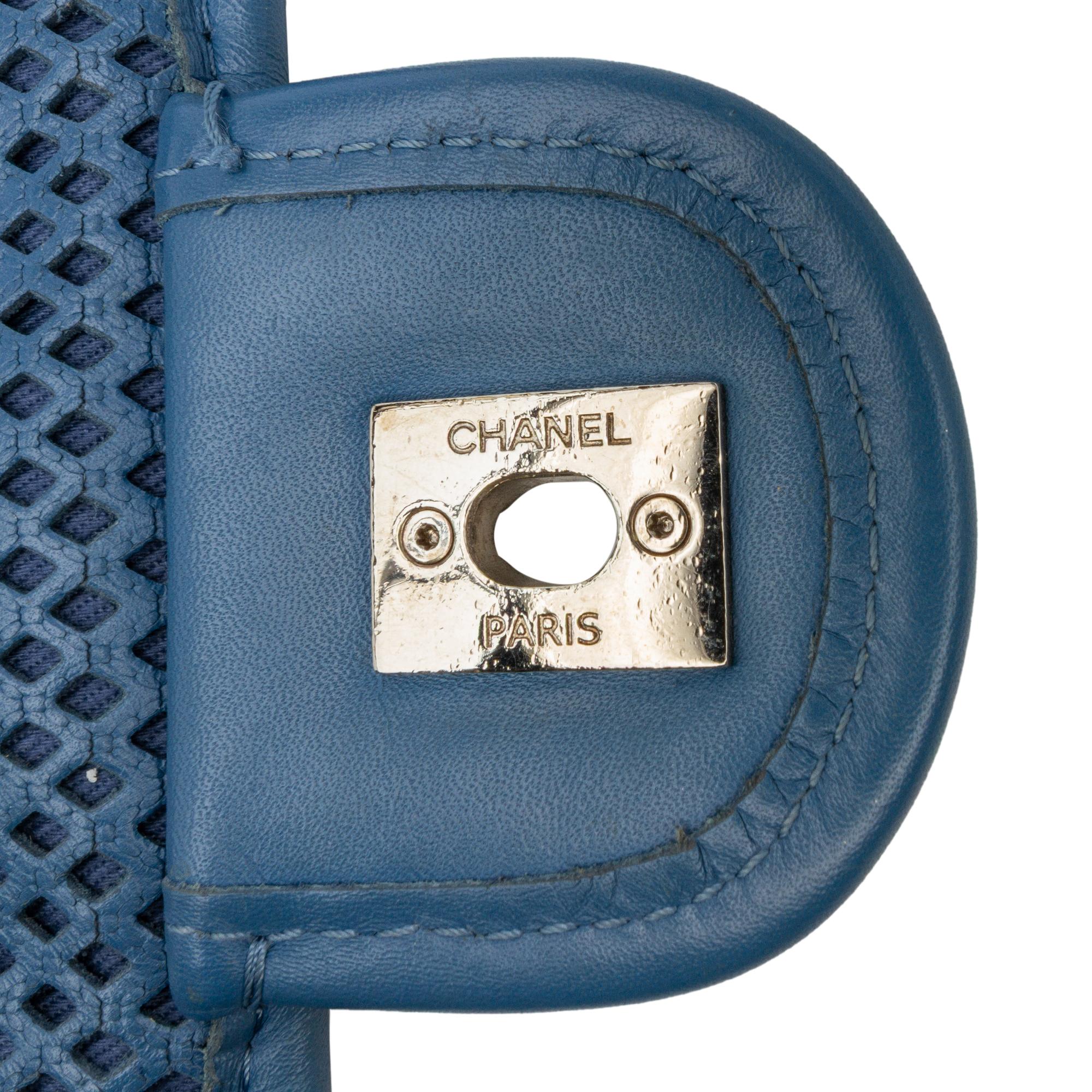 Chanel Medium Lambskin Perforated Up In The Air Flap