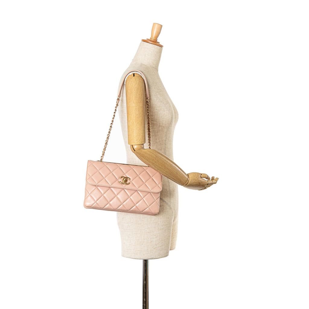 Chanel Medium Lambskin Trendy CC Flap (SHG-aiyRfH)