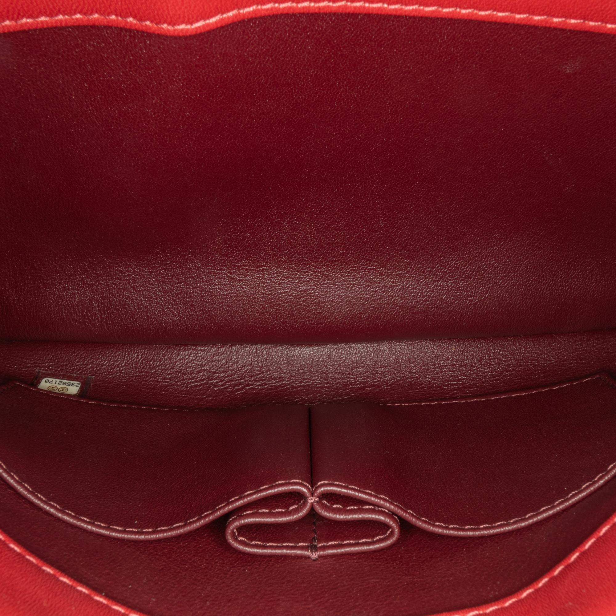 Chanel Medium Lambskin Trendy CC Top Handle Bag (SHG-NiklUD)
