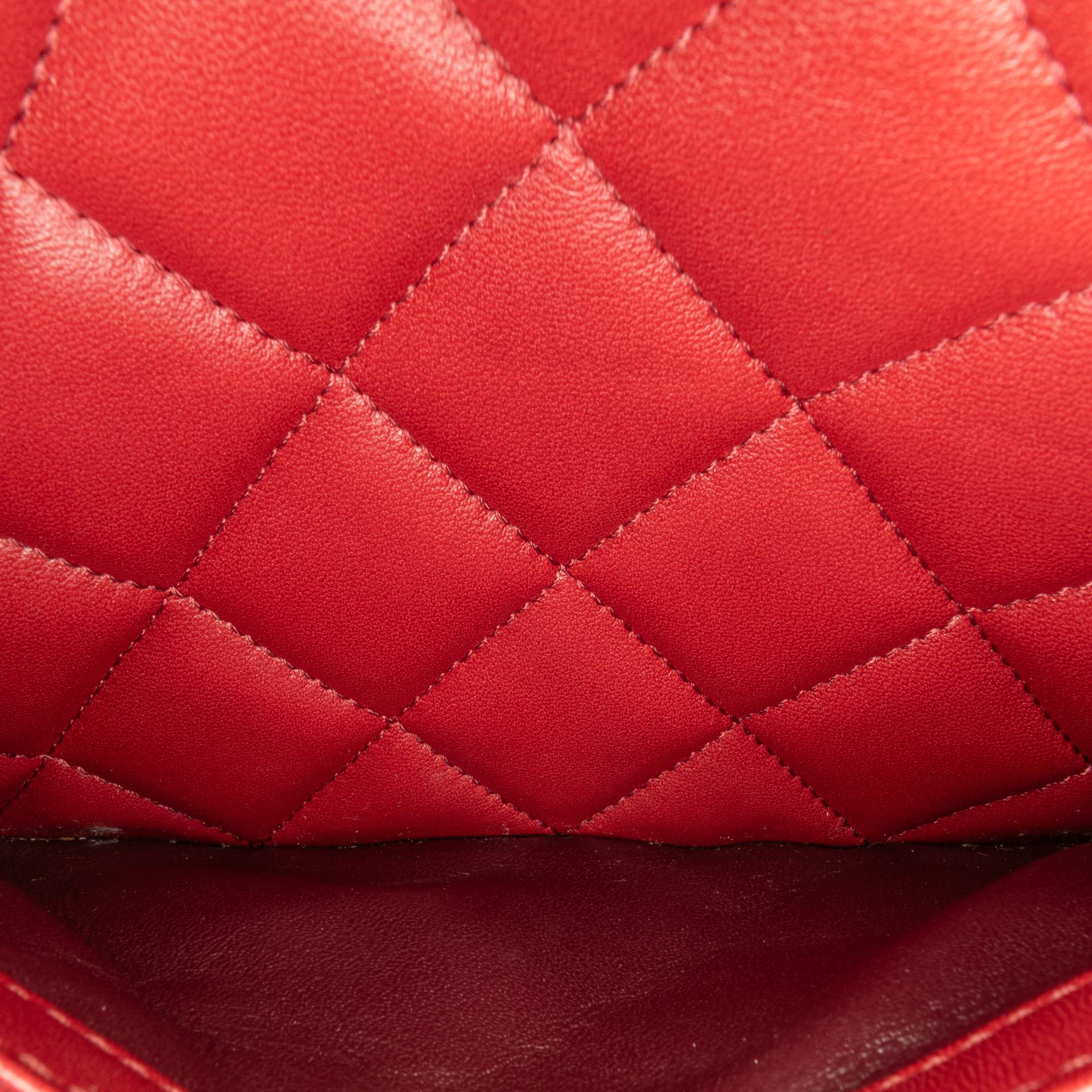 Chanel Medium Lambskin Trendy CC Top Handle Bag (SHG-NiklUD)