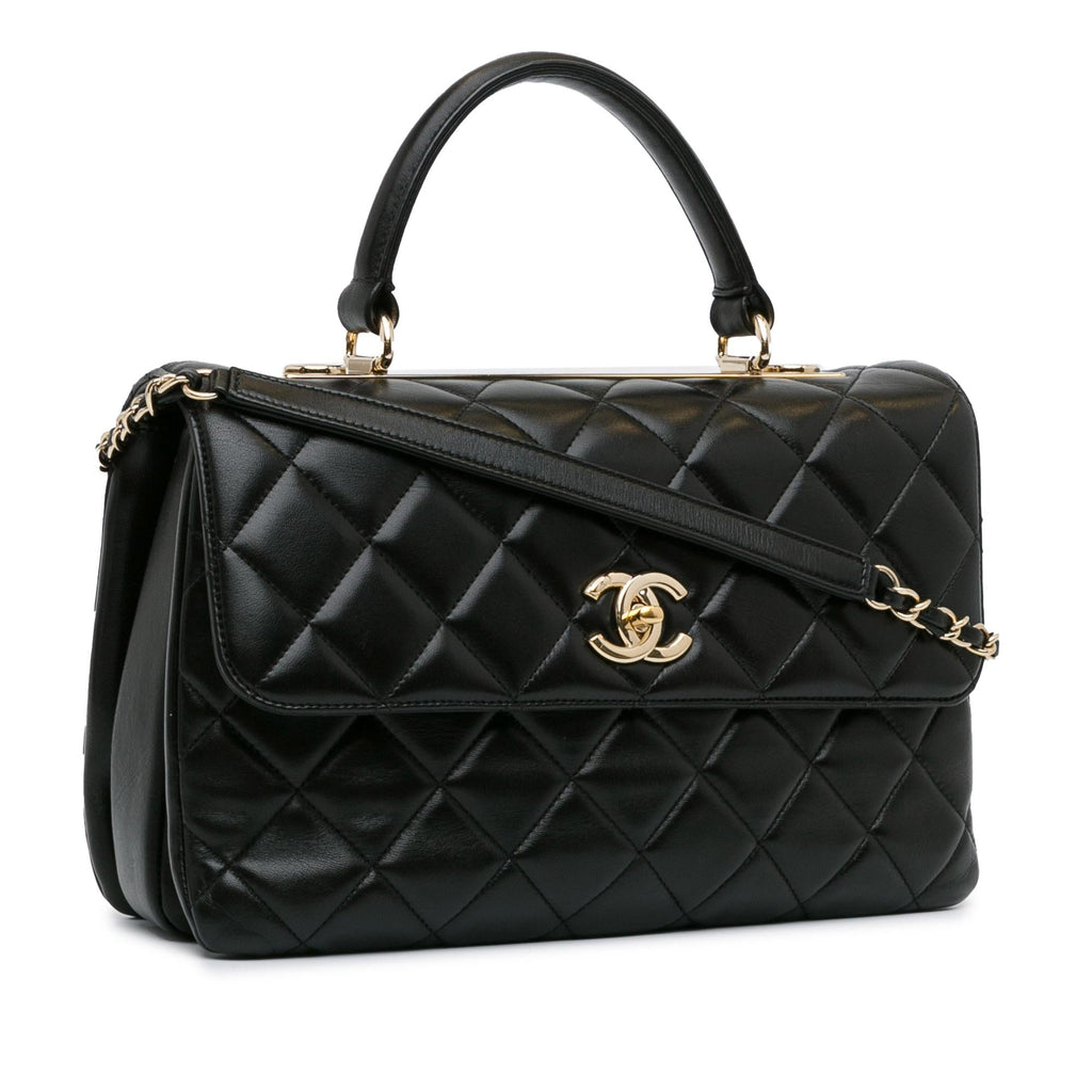 Chanel Medium Lambskin Trendy Flap (SHG-aGHkQx)
