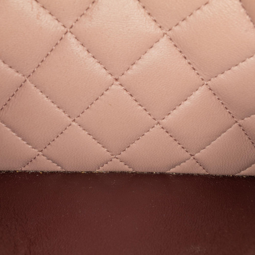 Chanel Medium Lambskin Two Tone Day Flap (SHG-lSZu9P)