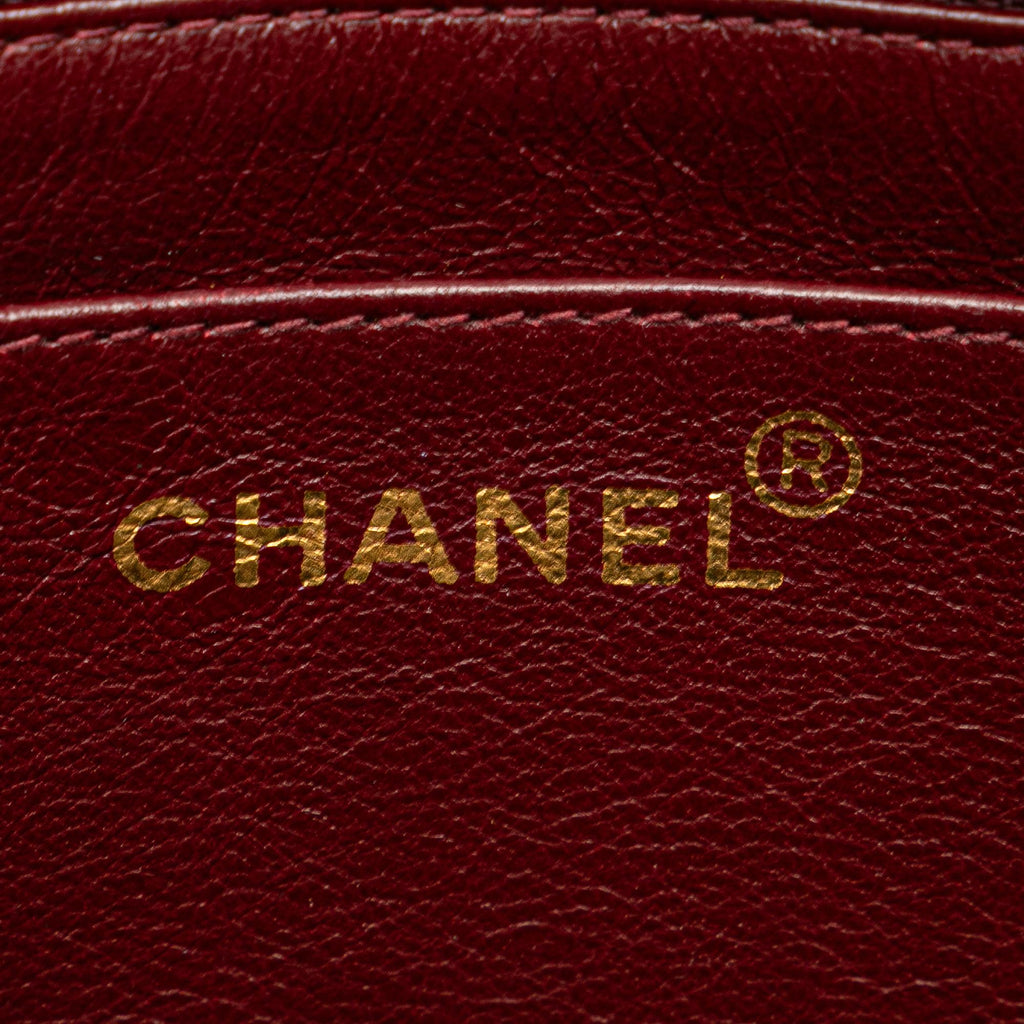 Chanel Medium Lambskin Vertical Border Flap (SHG-t5P50W)