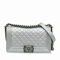 Chanel Medium Metallic Boy Flap (SHG-xCkeOz)