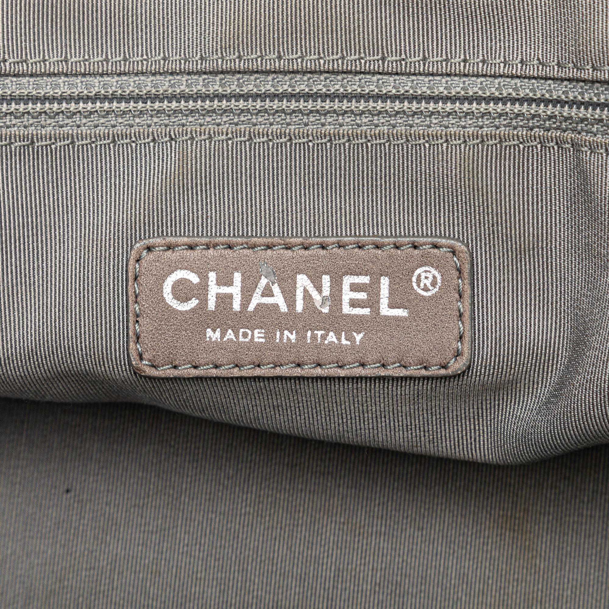 Chanel Medium Metallic Calfskin Modern Chain Tote