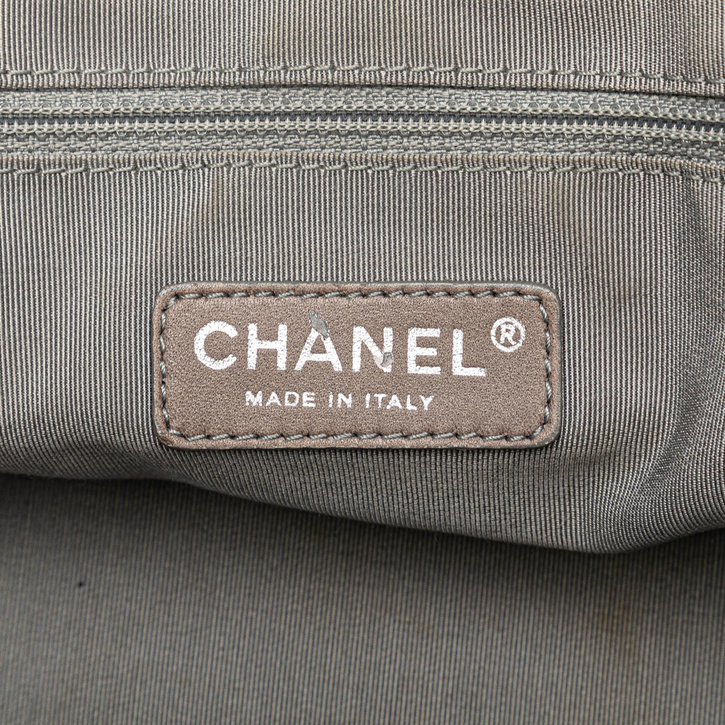 Chanel Medium Metallic Calfskin Modern Chain Tote