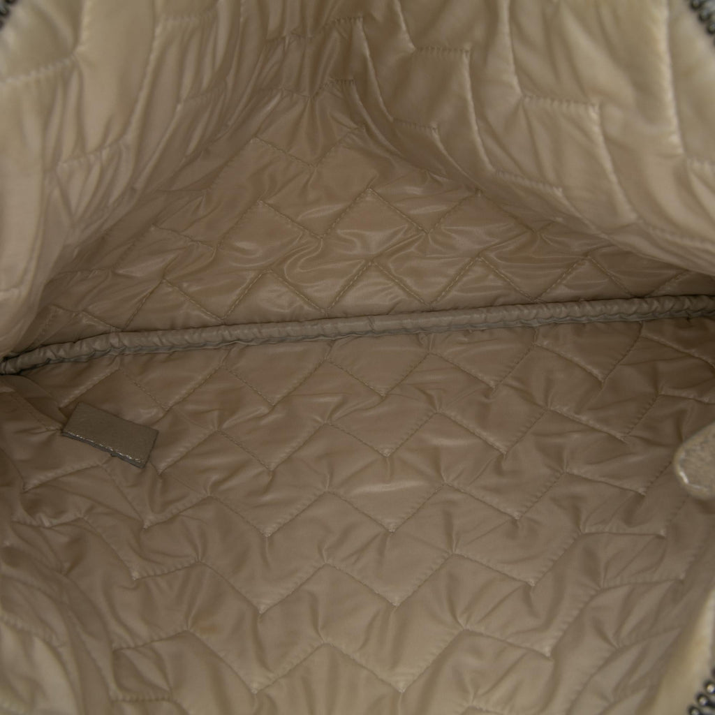 Chanel Medium Metallic Chevron Calfskin O Case Clutch