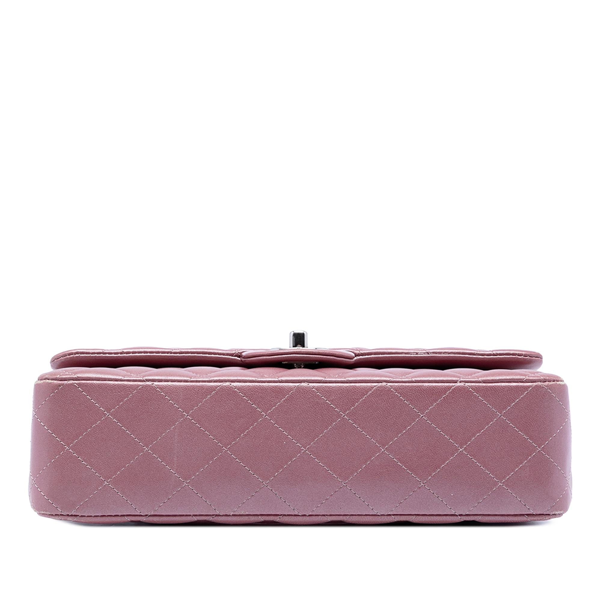Chanel Medium Metallic Classic Lambskin Double Flap