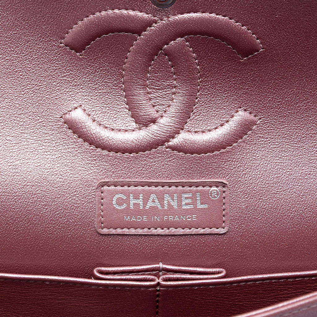 Chanel Medium Metallic Classic Lambskin Double Flap