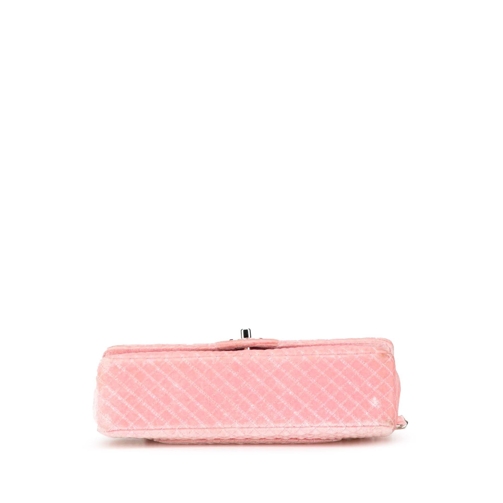 Chanel Medium Micro Quilted Velvet CC Flap