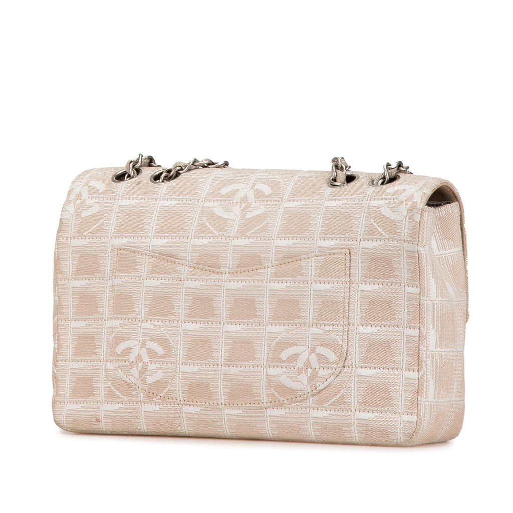 Chanel Medium New Travel Line Classic Single Flap (SHG-cuFSag)