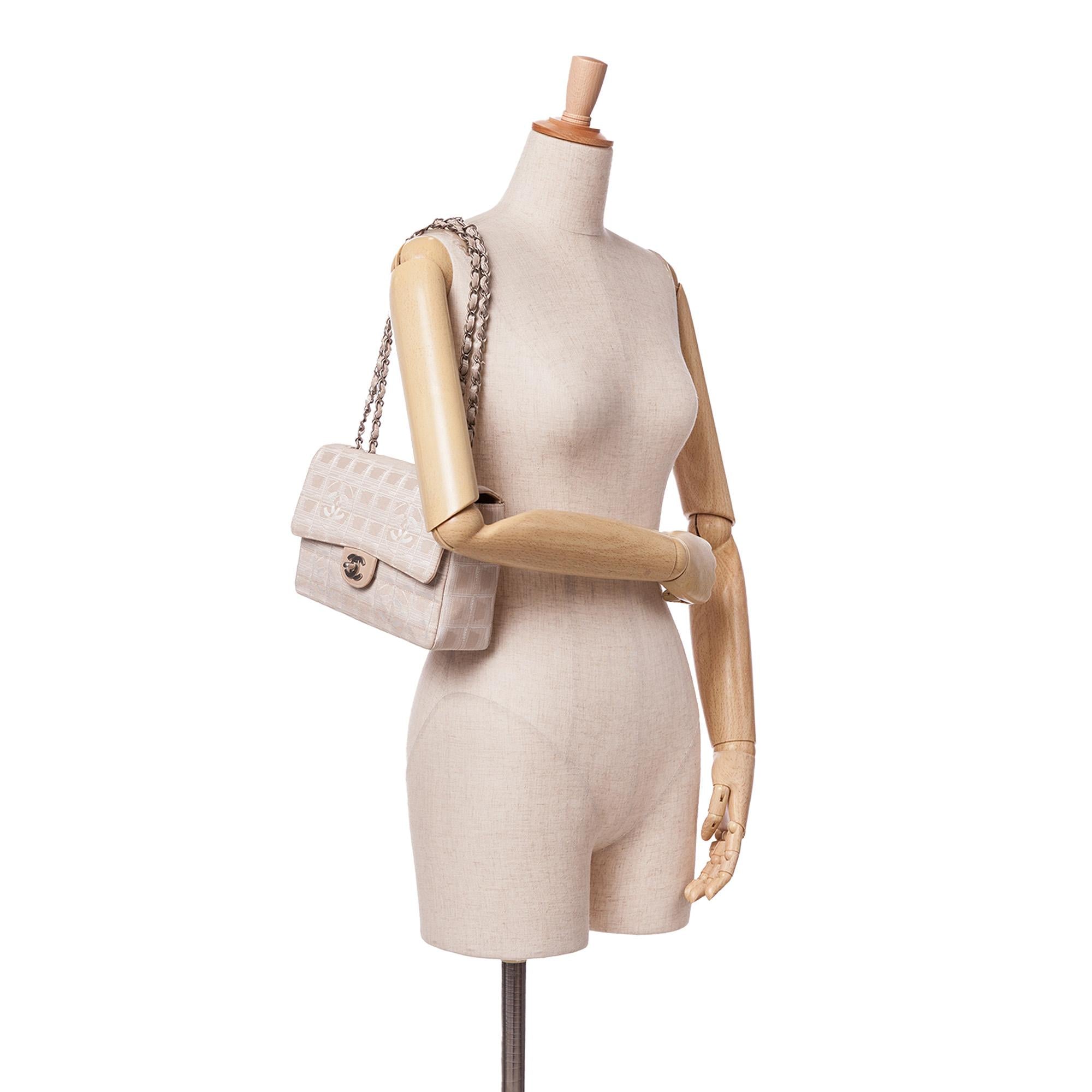 Chanel Medium New Travel Line Nylon Single Flap